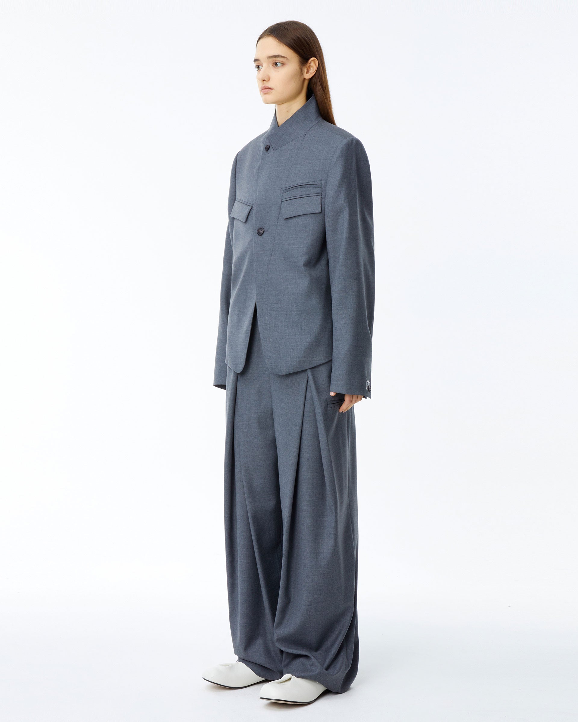 Ader Error - Vassi blazer (Grey) product image 4 | TRAB K-Fashion Australia