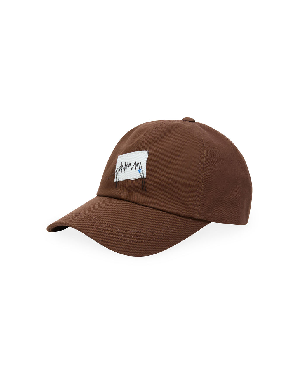 Ader Error - Zigzag Patch Cap (Brown) product image 2 | TRAB K-Fashion Australia