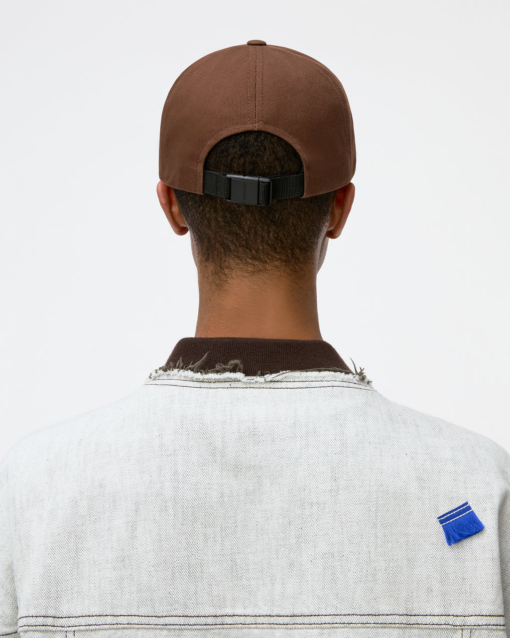 Ader Error - Zigzag Patch Cap (Brown) product image 6 | TRAB K-Fashion Australia