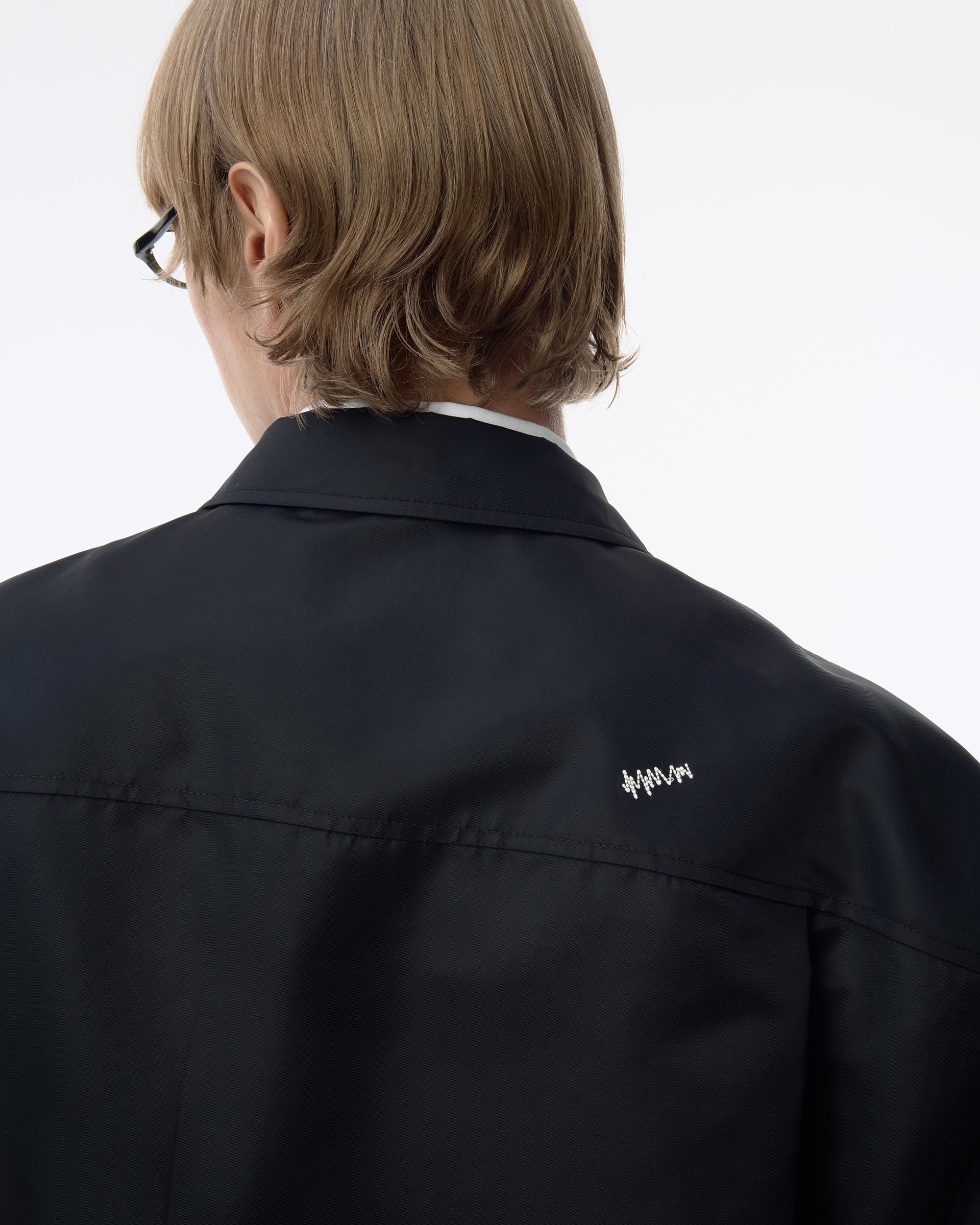Ader Error - Sig; BK Tag half sleeve shirt 02 (Noir) product image 16 | TRAB K-Fashion Australia
