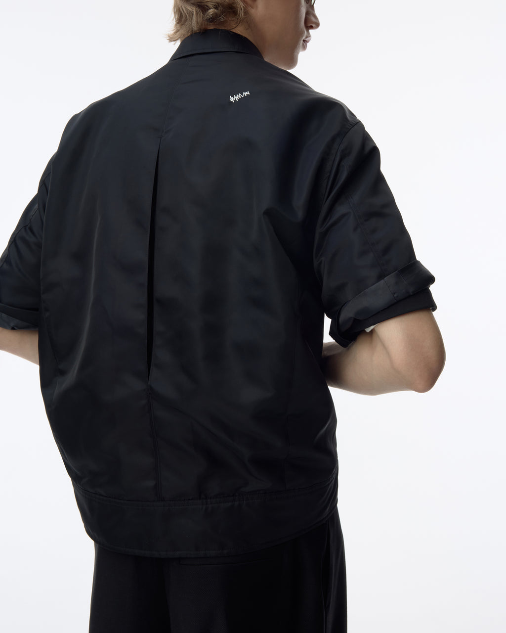 Ader Error - Sig; BK Tag half sleeve shirt 01 (Noir) product image 16 | TRAB K-Fashion Australia