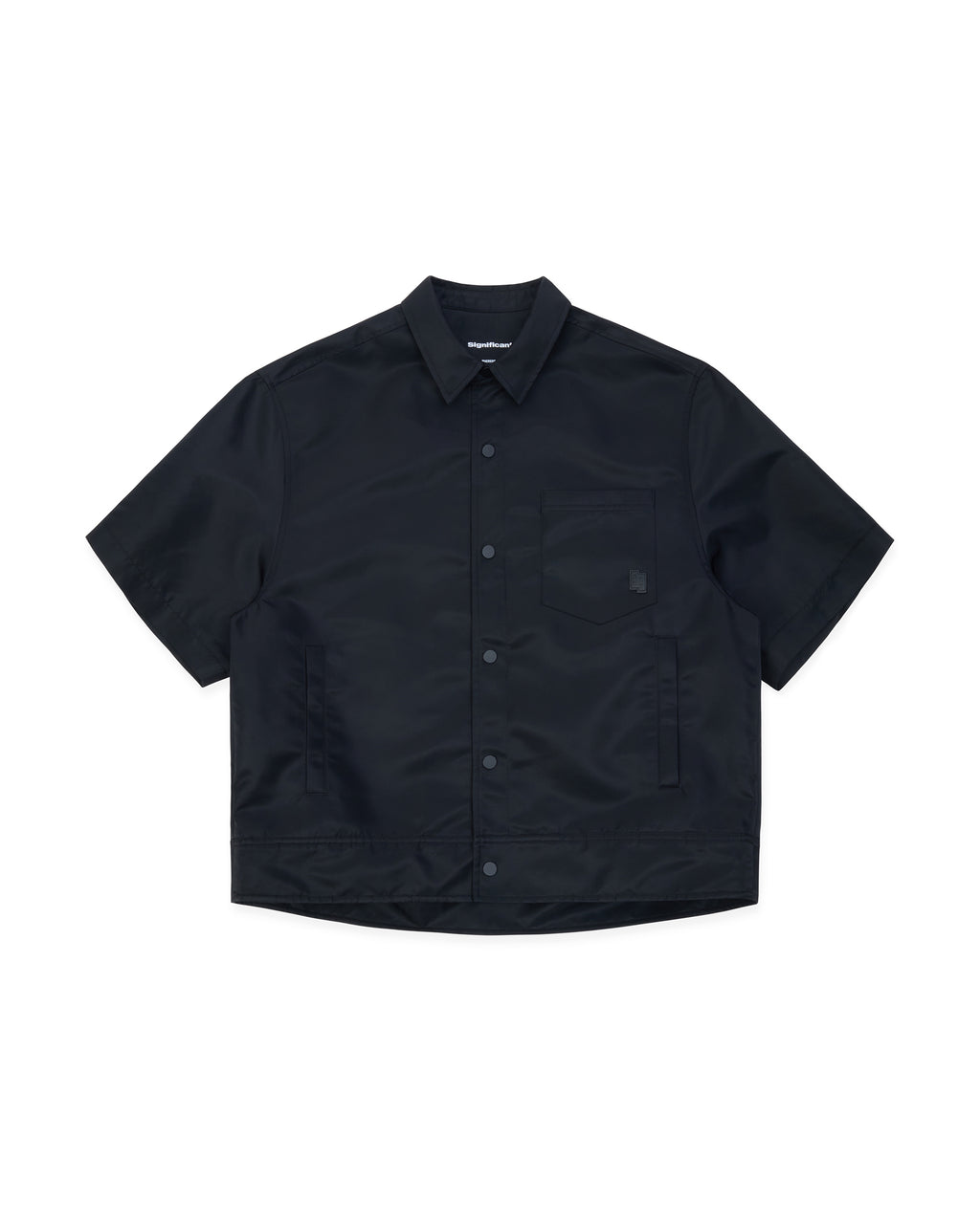 Ader Error - Sig; BK Tag half sleeve shirt 01 (Noir) product image 17 | TRAB K-Fashion Australia