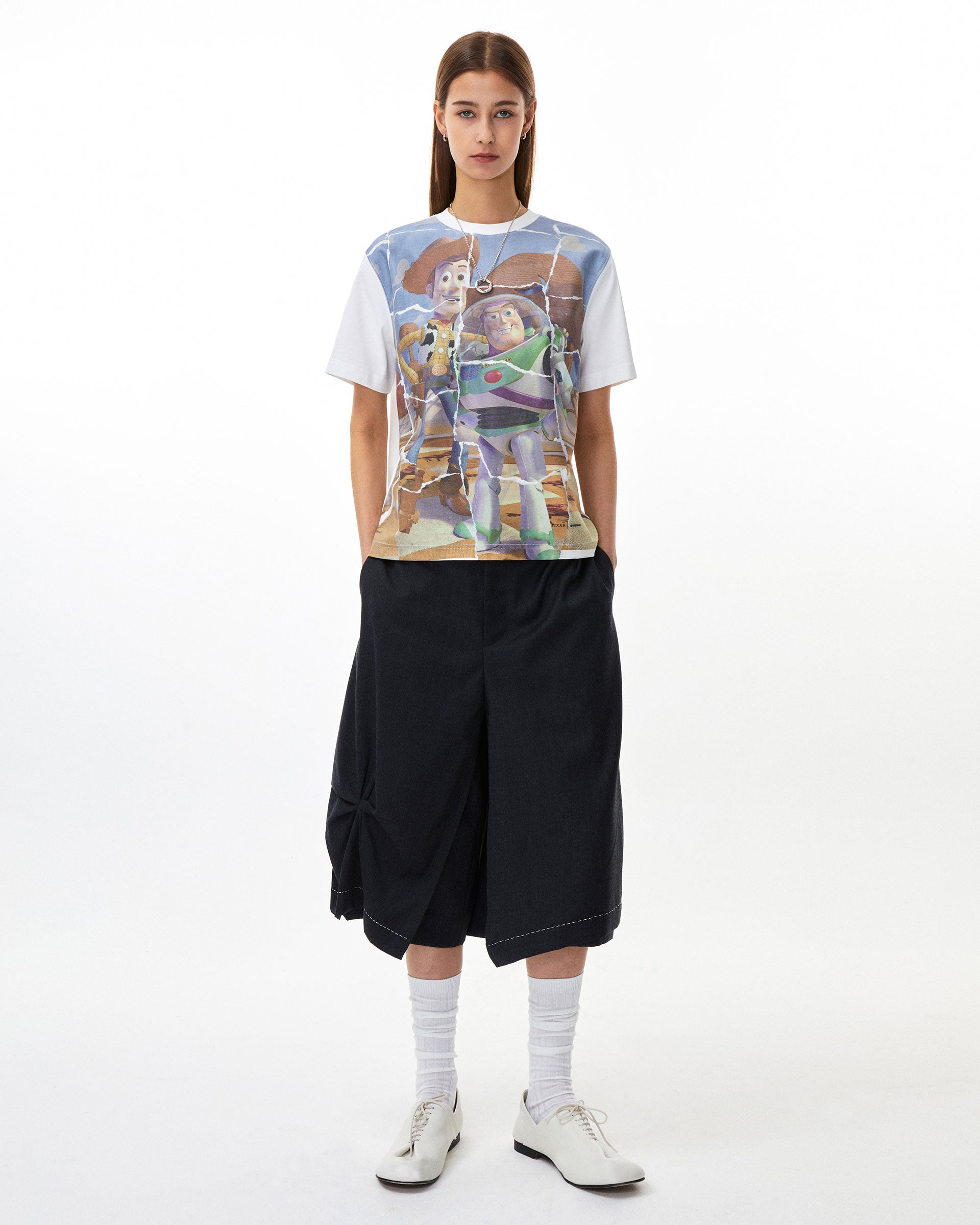 Ader Error - Woody & Buzz t-shirt 02 (Off White) product image 1 | TRAB K-Fashion Australia