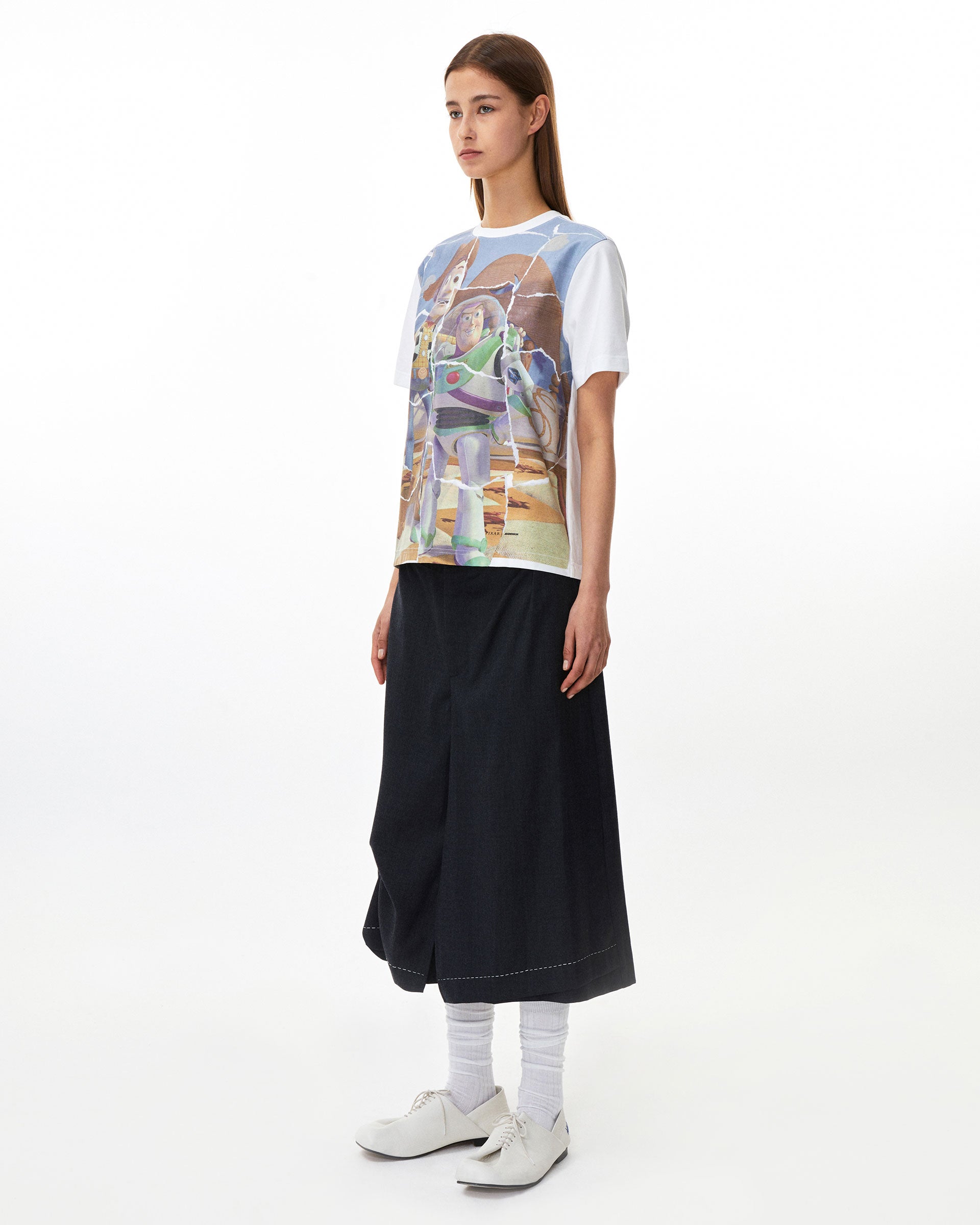 Ader Error - Woody & Buzz t-shirt 02 (Off White) product image 4 | TRAB K-Fashion Australia
