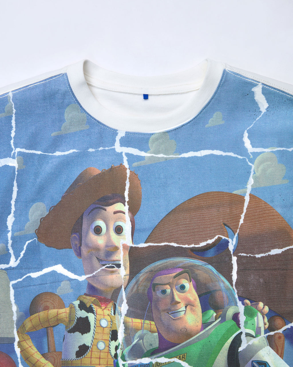 Ader Error - Woody & Buzz t-shirt 02 (Off White) product image 6 | TRAB K-Fashion Australia
