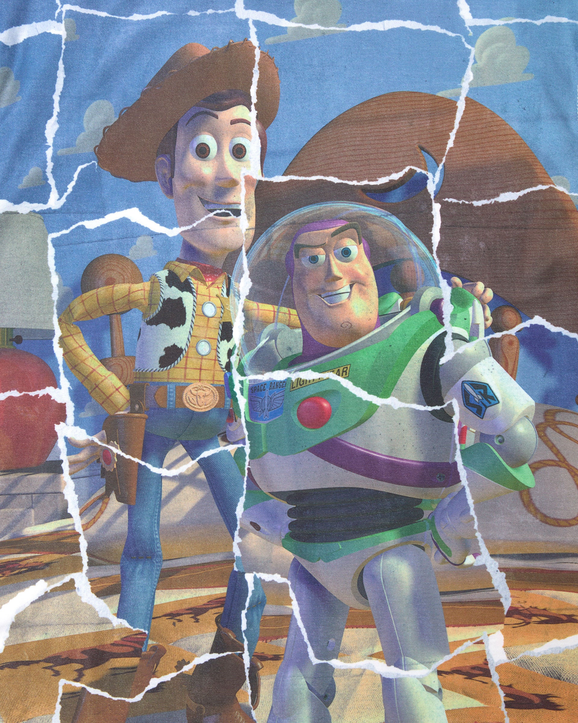 Ader Error - Woody & Buzz t-shirt 02 (Off White) product image 7 | TRAB K-Fashion Australia