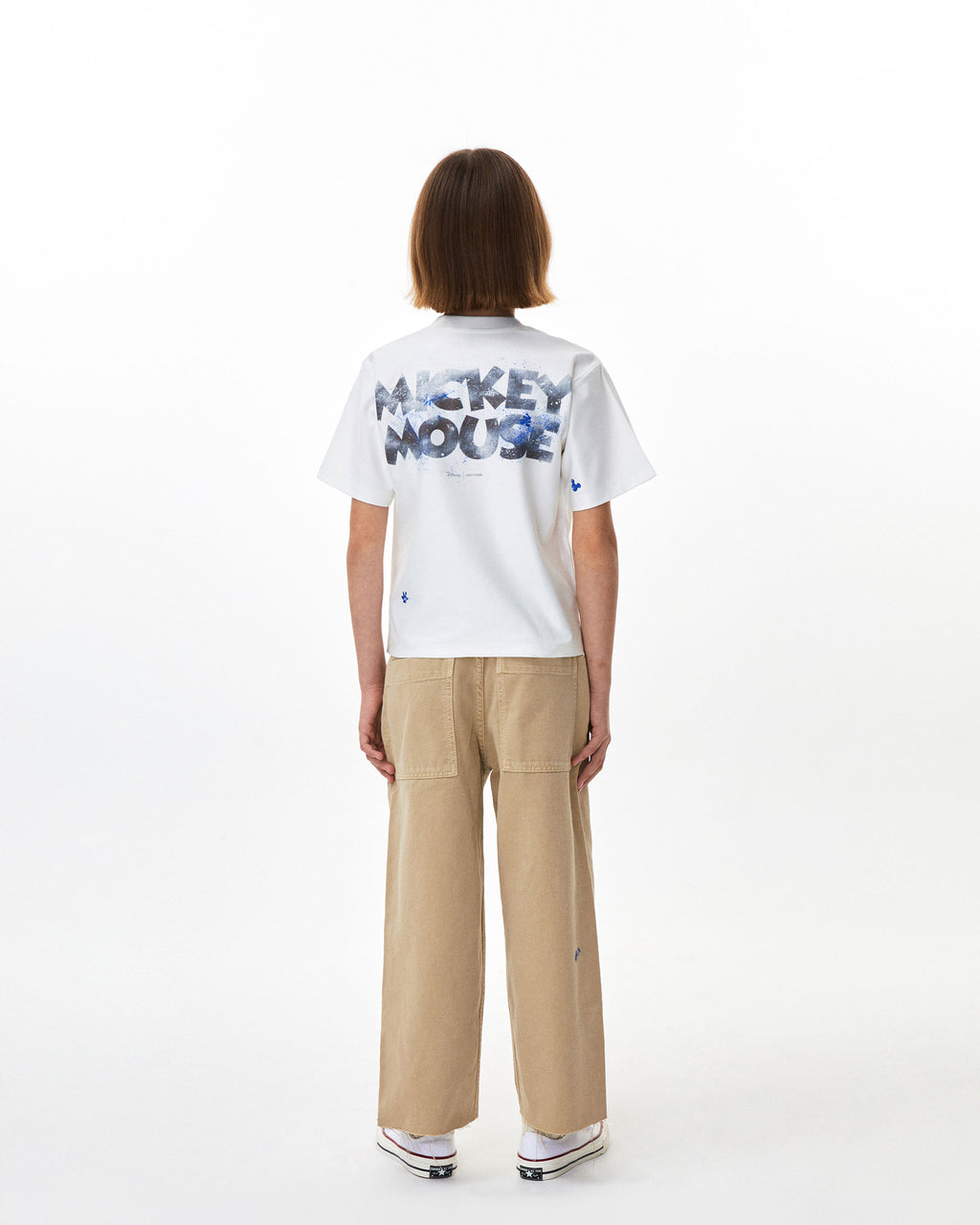 Ader Error - Mickey Mouse t-shirt 01​(Kids) (Off White) product image 5 | TRAB K-Fashion Australia