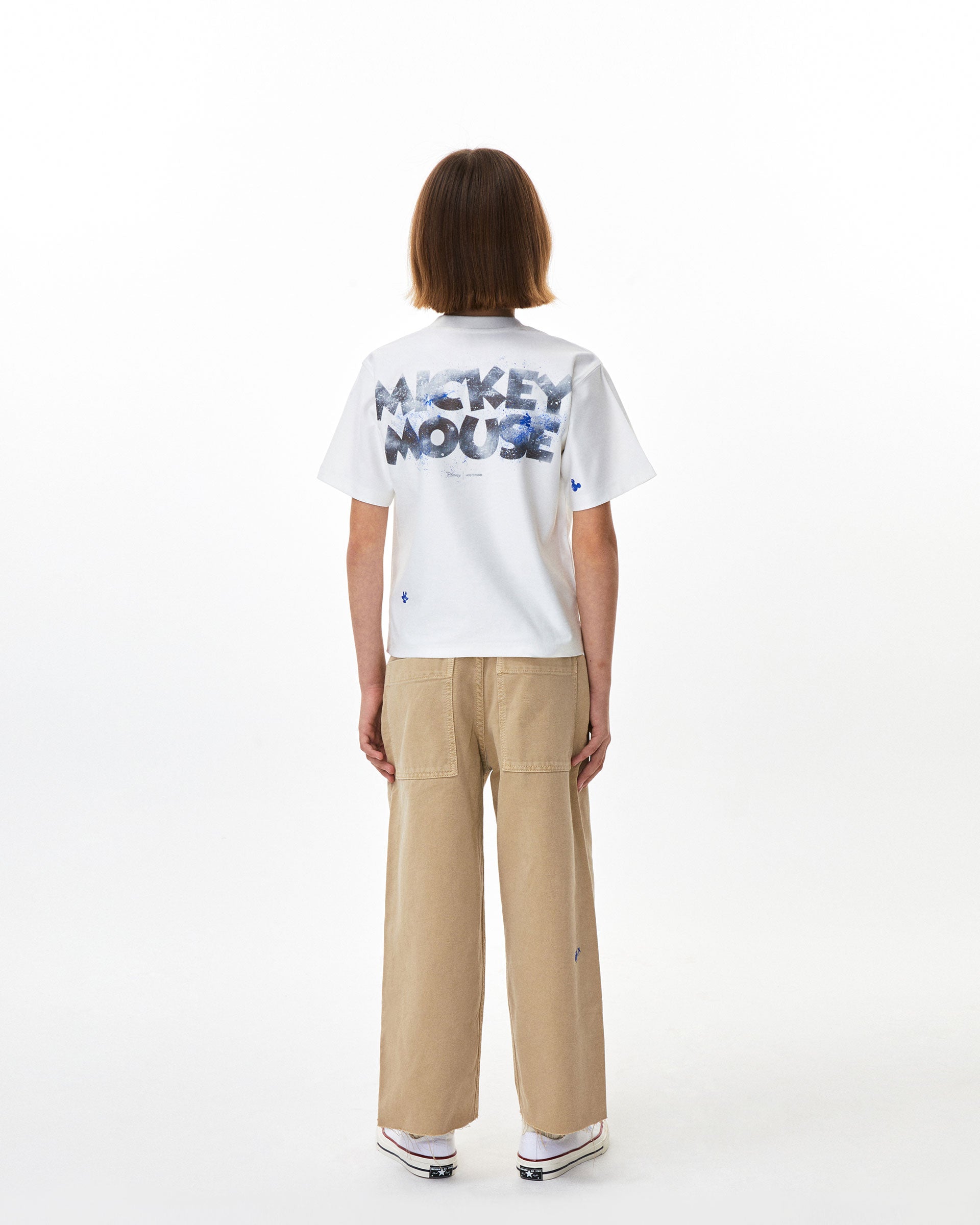 Ader Error - Mickey Mouse t-shirt 01​(Kids) (Off White) product image 5 | TRAB K-Fashion Australia