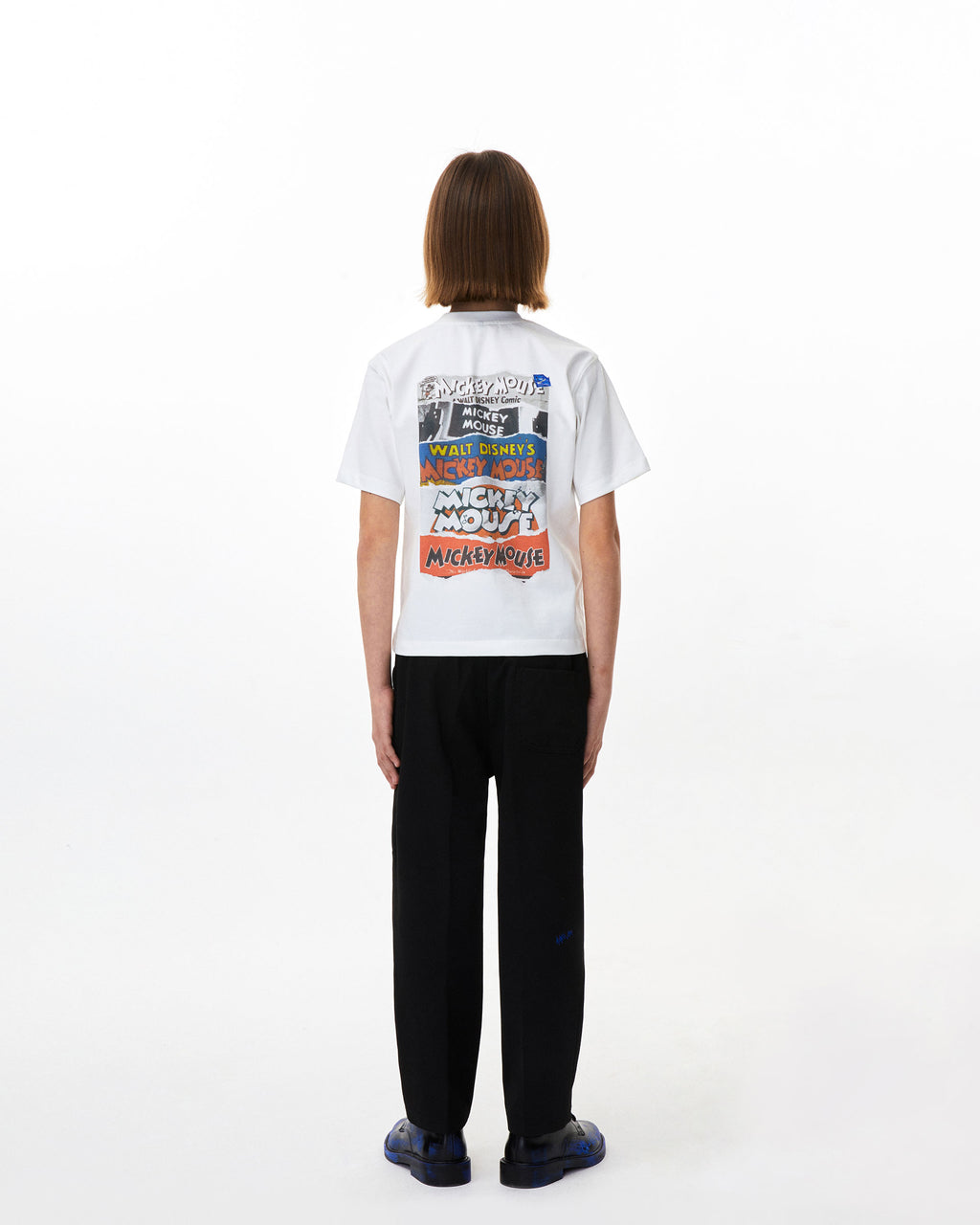 Ader Error - Mickey Mouse T-shirt 02​(Kids) (Off White) product image 5 | TRAB K-Fashion Australia