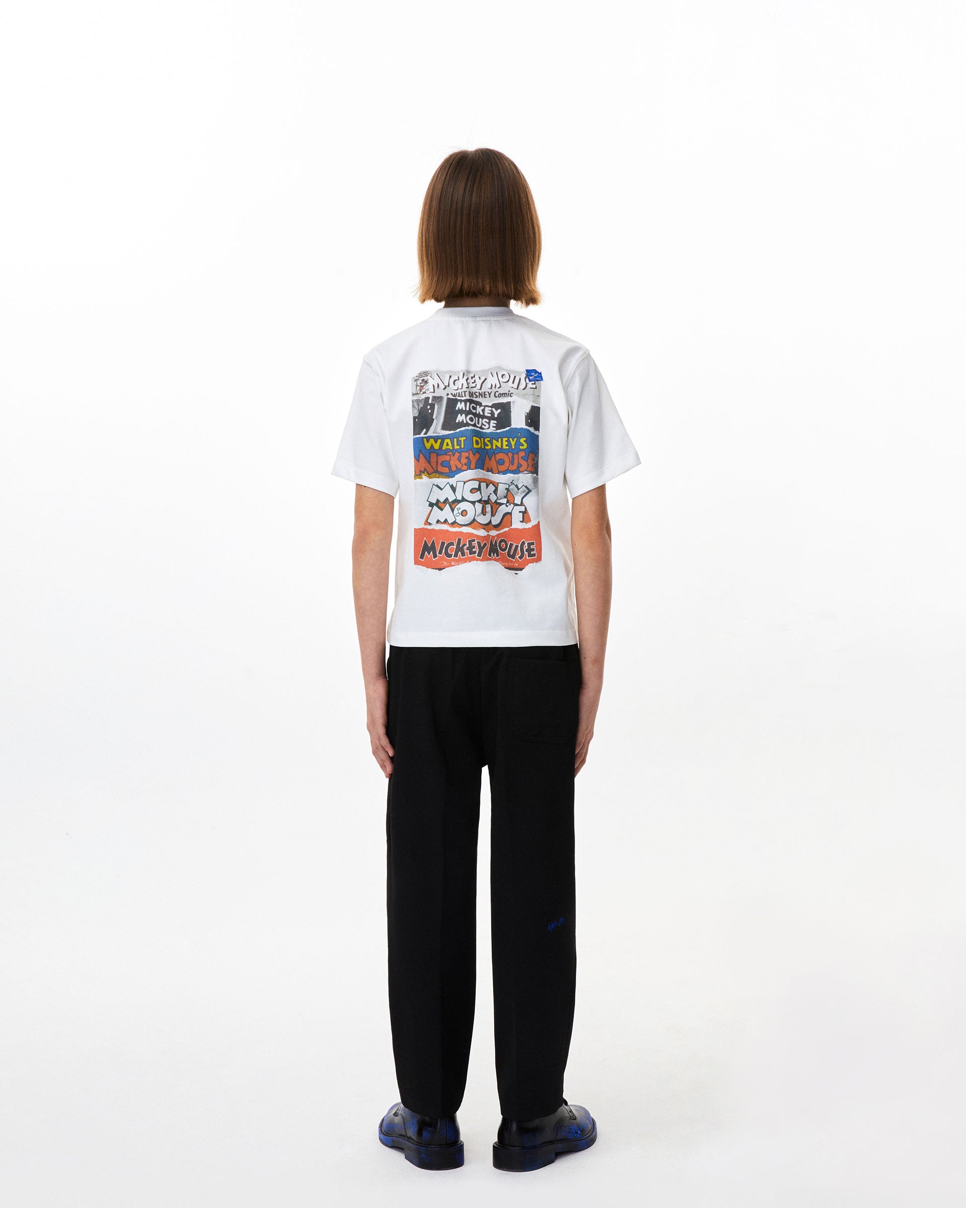 Ader Error - Mickey Mouse T-shirt 02​(Kids) (Off White) product image 5 | TRAB K-Fashion Australia