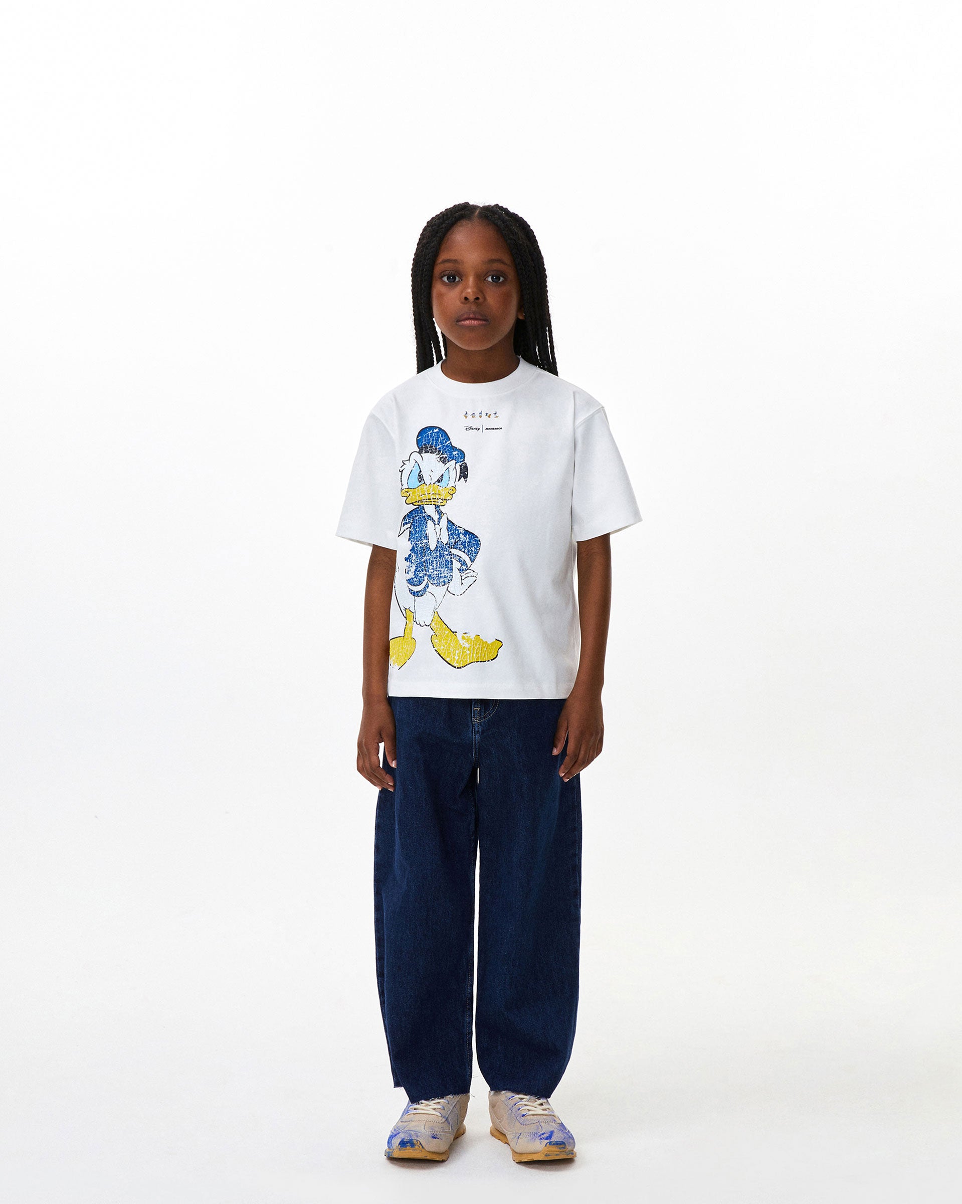 Ader Error - Donald Duck t-shirt 01​(Kids) (Off White) product image 3 | TRAB K-Fashion Australia