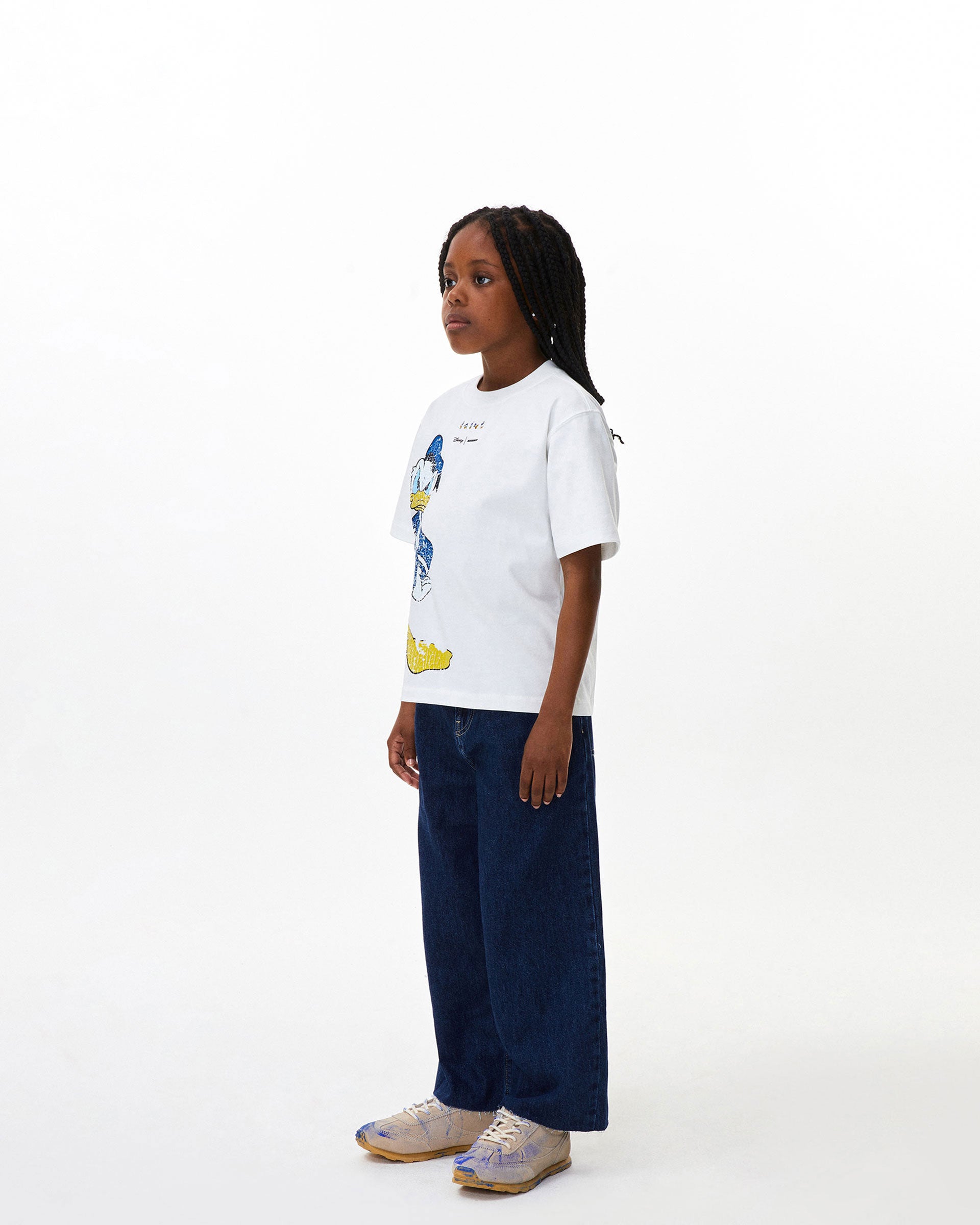 Ader Error - Donald Duck t-shirt 01​(Kids) (Off White) product image 4 | TRAB K-Fashion Australia