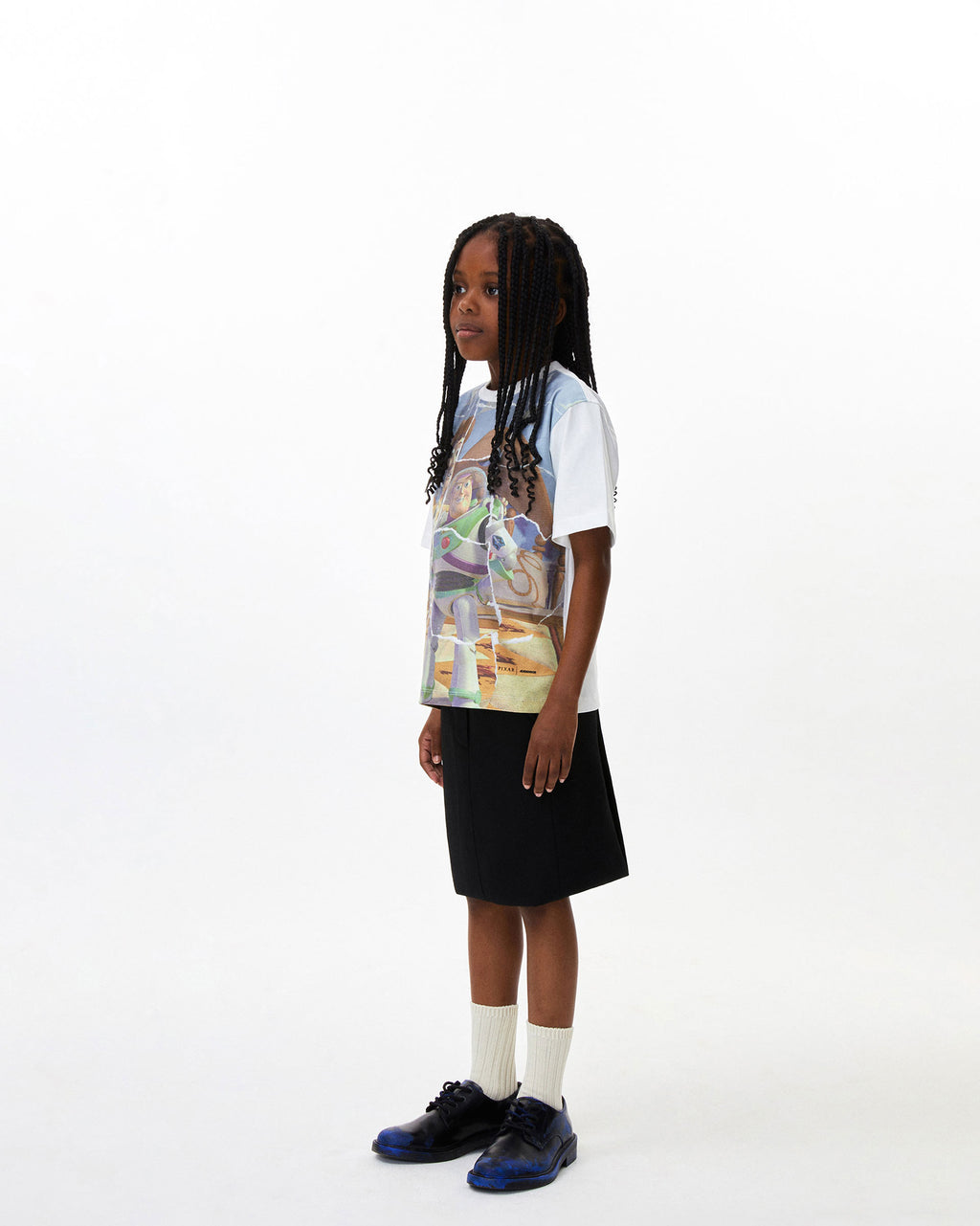 Ader Error - Woody & Buzz t-shirt 02(Kids) (Off White) product image 4 | TRAB K-Fashion Australia
