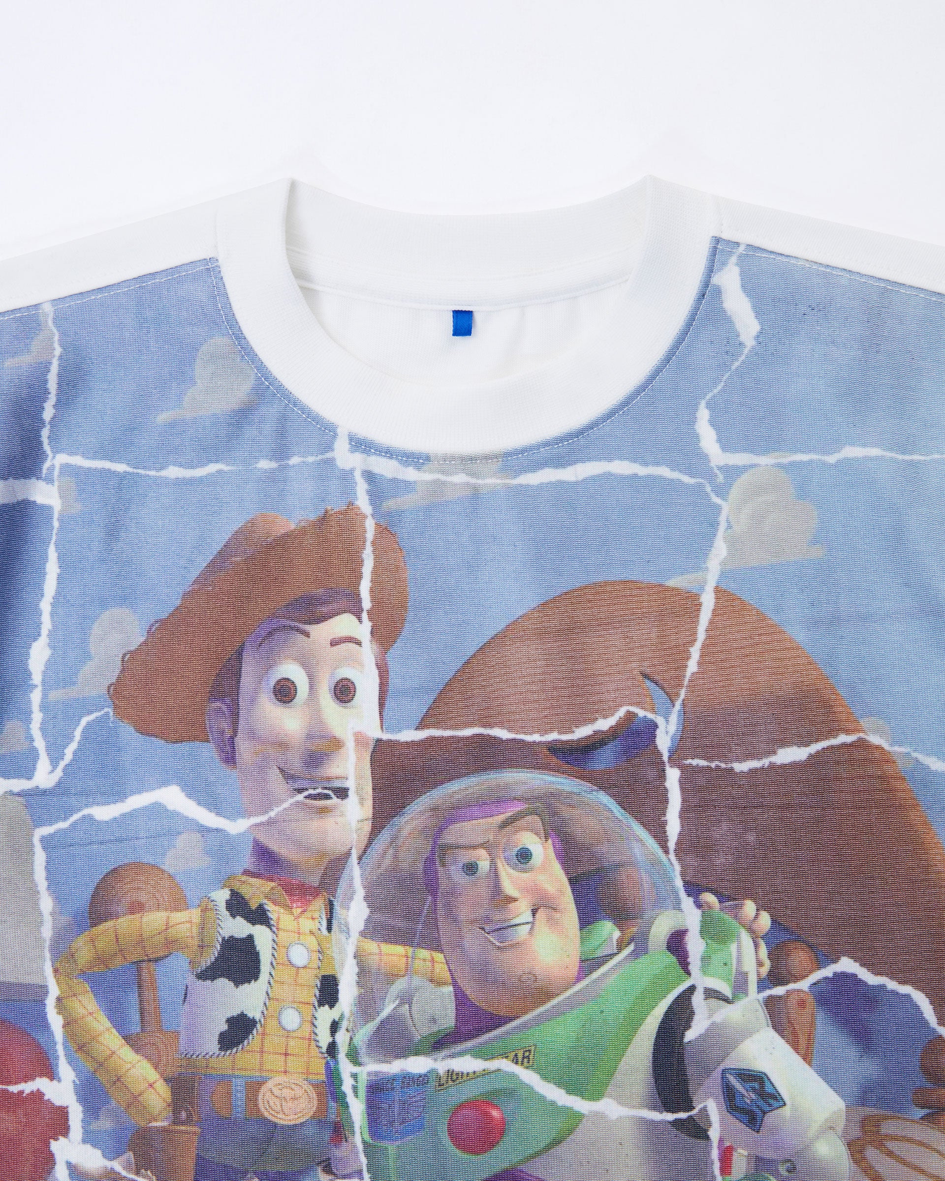 Ader Error - Woody & Buzz t-shirt 02(Kids) (Off White) product image 6 | TRAB K-Fashion Australia