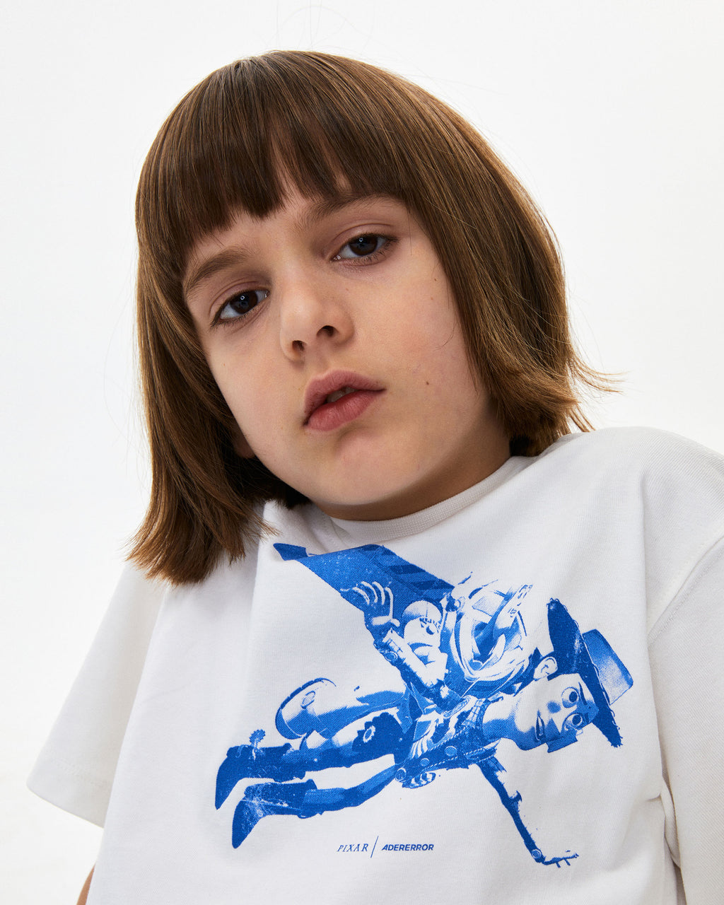 Ader Error - Woody & Buzz t-shirt 01(Kids) (Off White) product image 2 | TRAB K-Fashion Australia