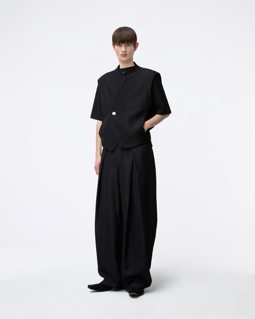 Ader Error - Vassi Slacks Product. 141 (Noir) product image 1 | TRAB K-Fashion Australia