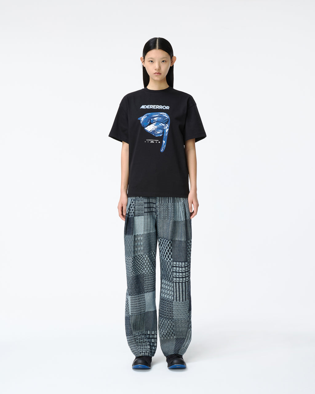 Ader Error - T-shirt Product. 144 (Noir) product image 2 | TRAB K-Fashion Australia