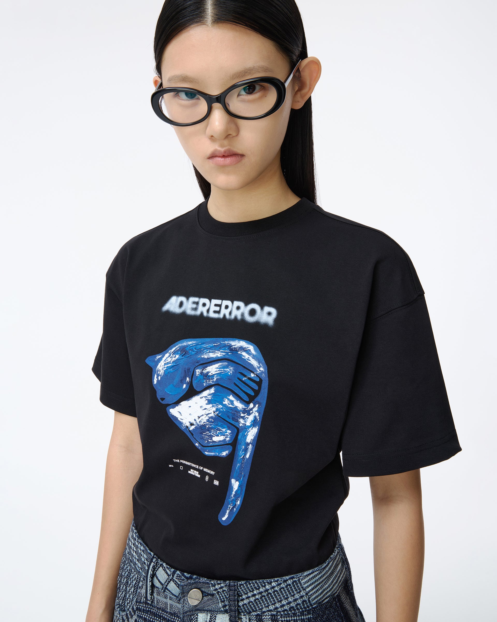 Ader Error - T-shirt Product. 144 (Noir) product image 5 | TRAB K-Fashion Australia
