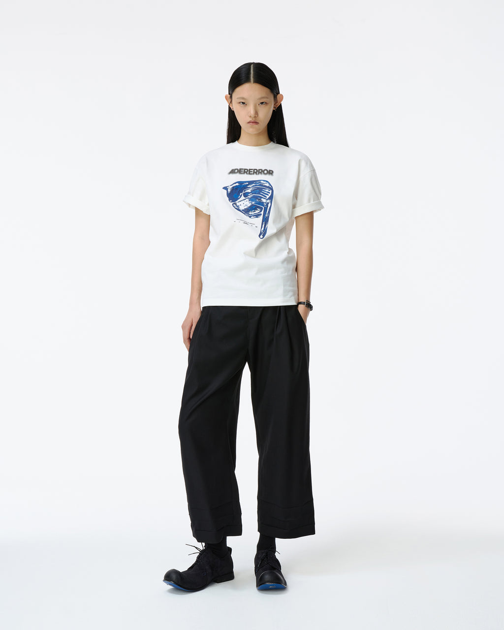 Ader Error - T-shirt Product. 144 (Off White) product image 1 | TRAB K-Fashion Australia