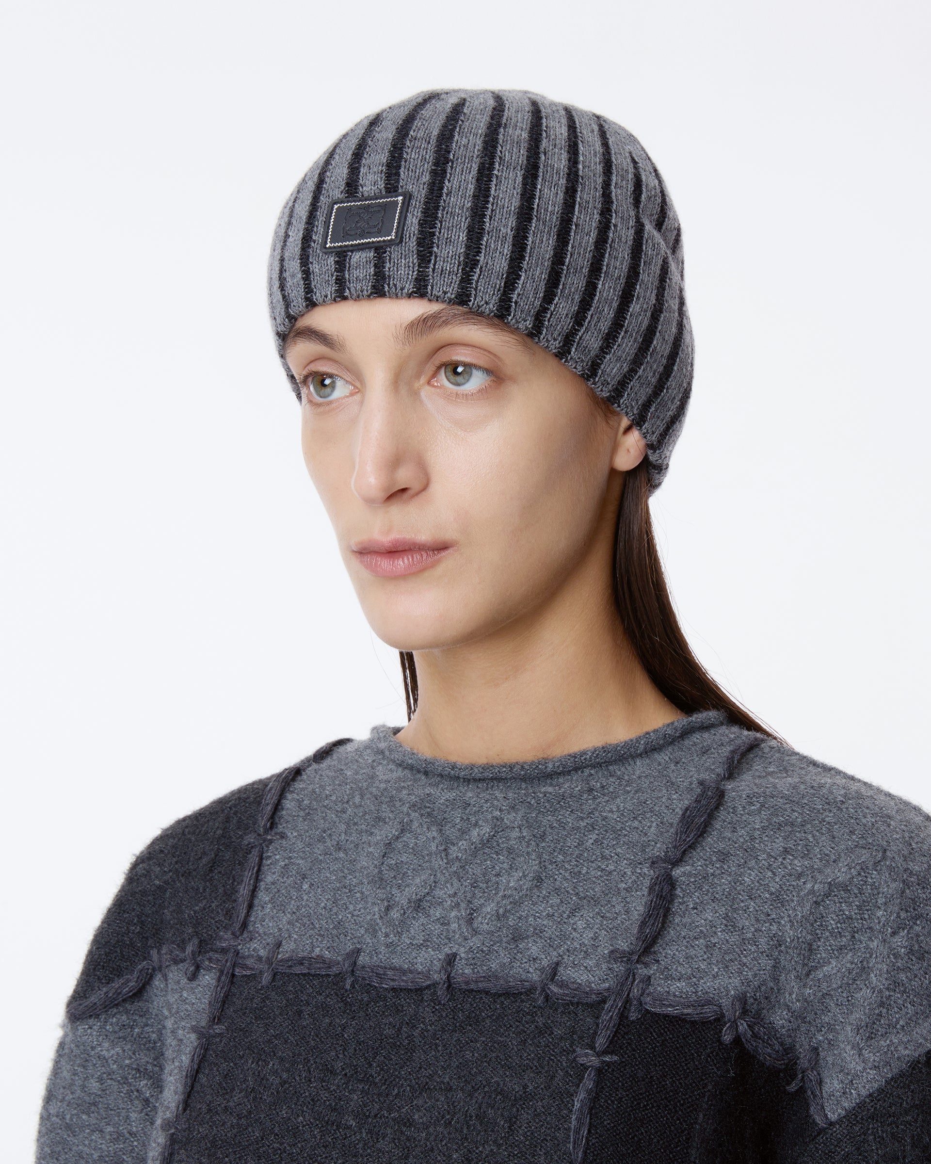 Ader Error - Beanie Product. 4 (Charcoal) product image 4 | TRAB K-Fashion Australia