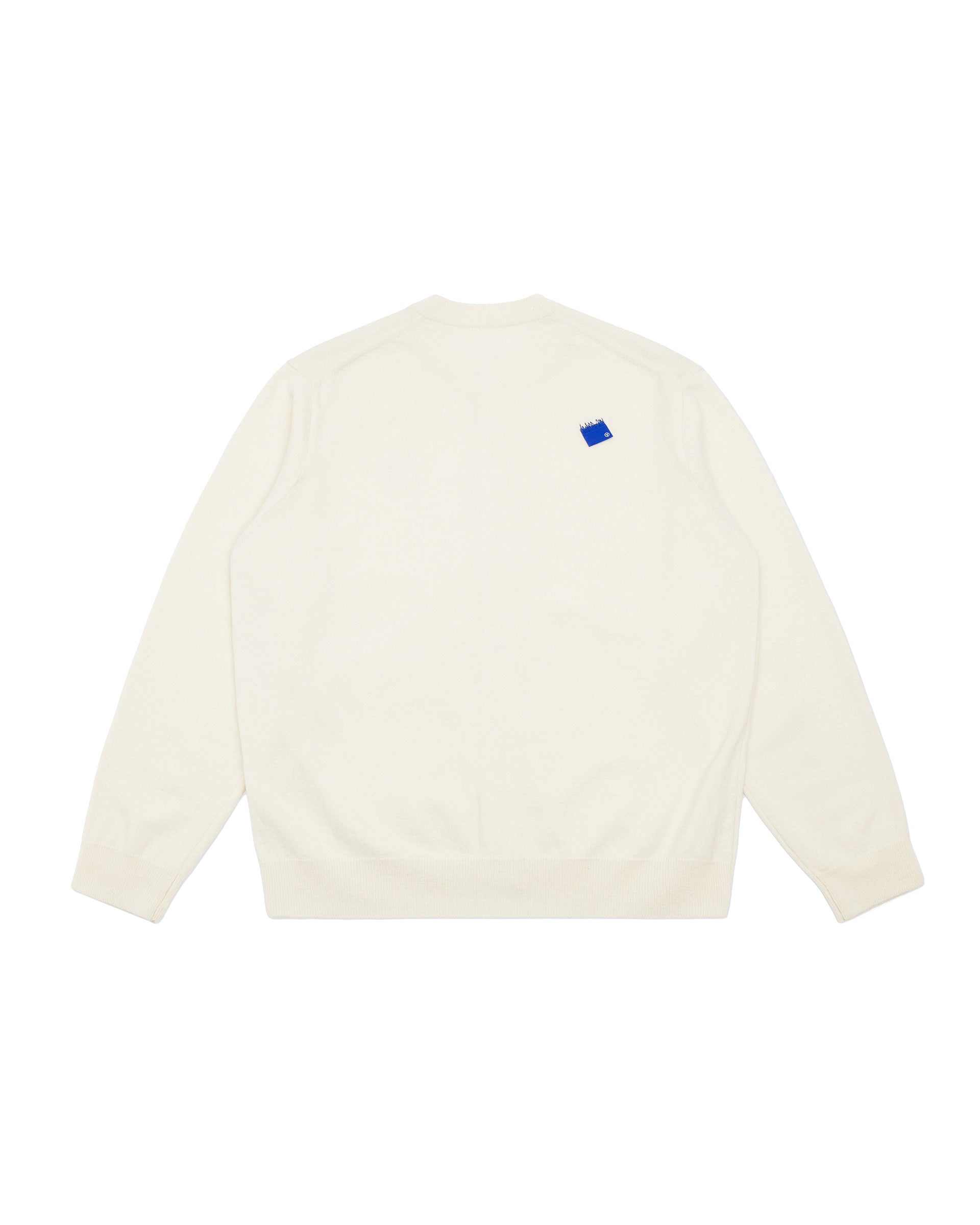 Ader Error - Sig; BL Tag cardigan 02 (Oatmeal) product image 7 | TRAB K-Fashion Australia