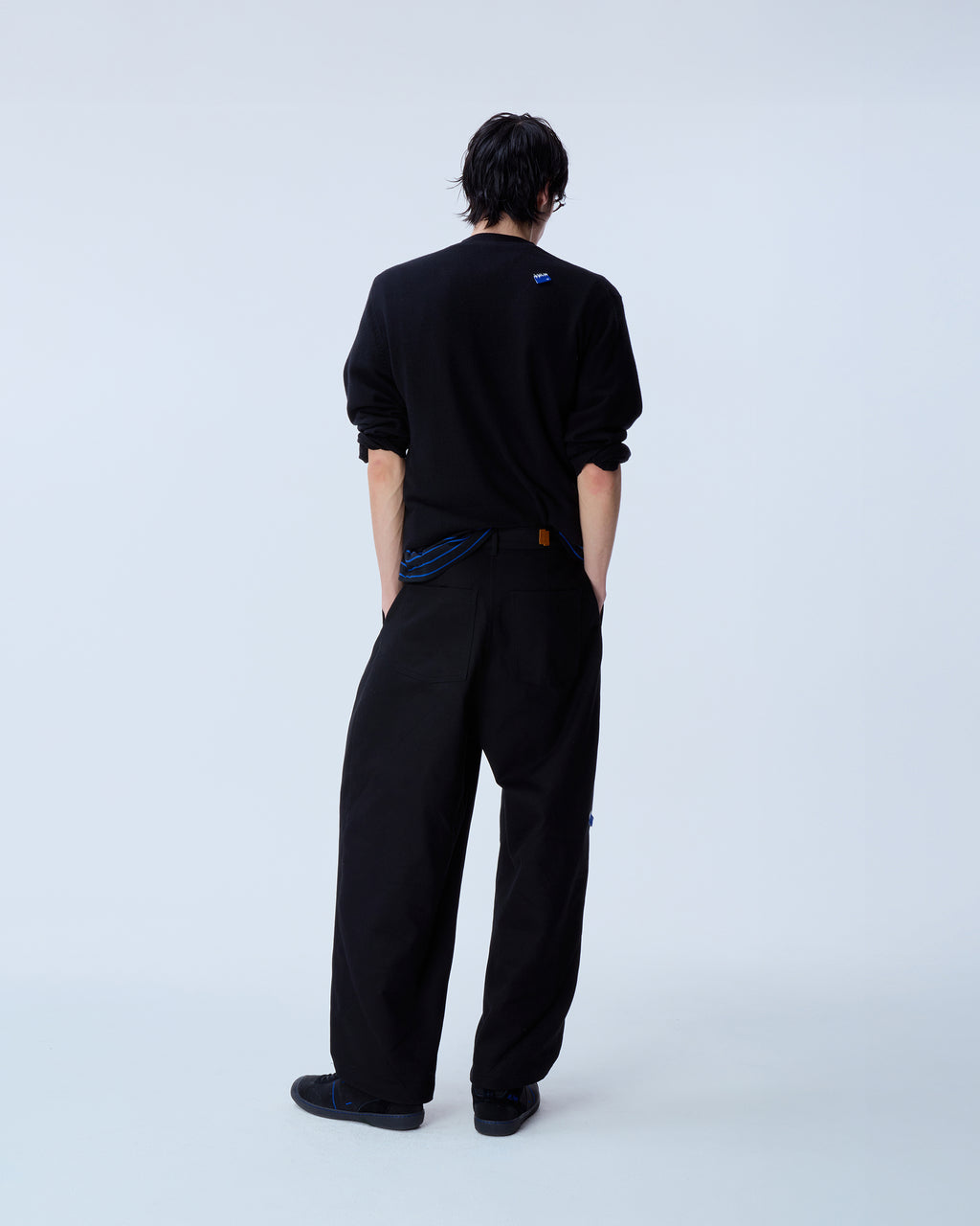 Ader Error - Sig; BL Tag cardigan 01 (Noir) product image 10 | TRAB K-Fashion Australia