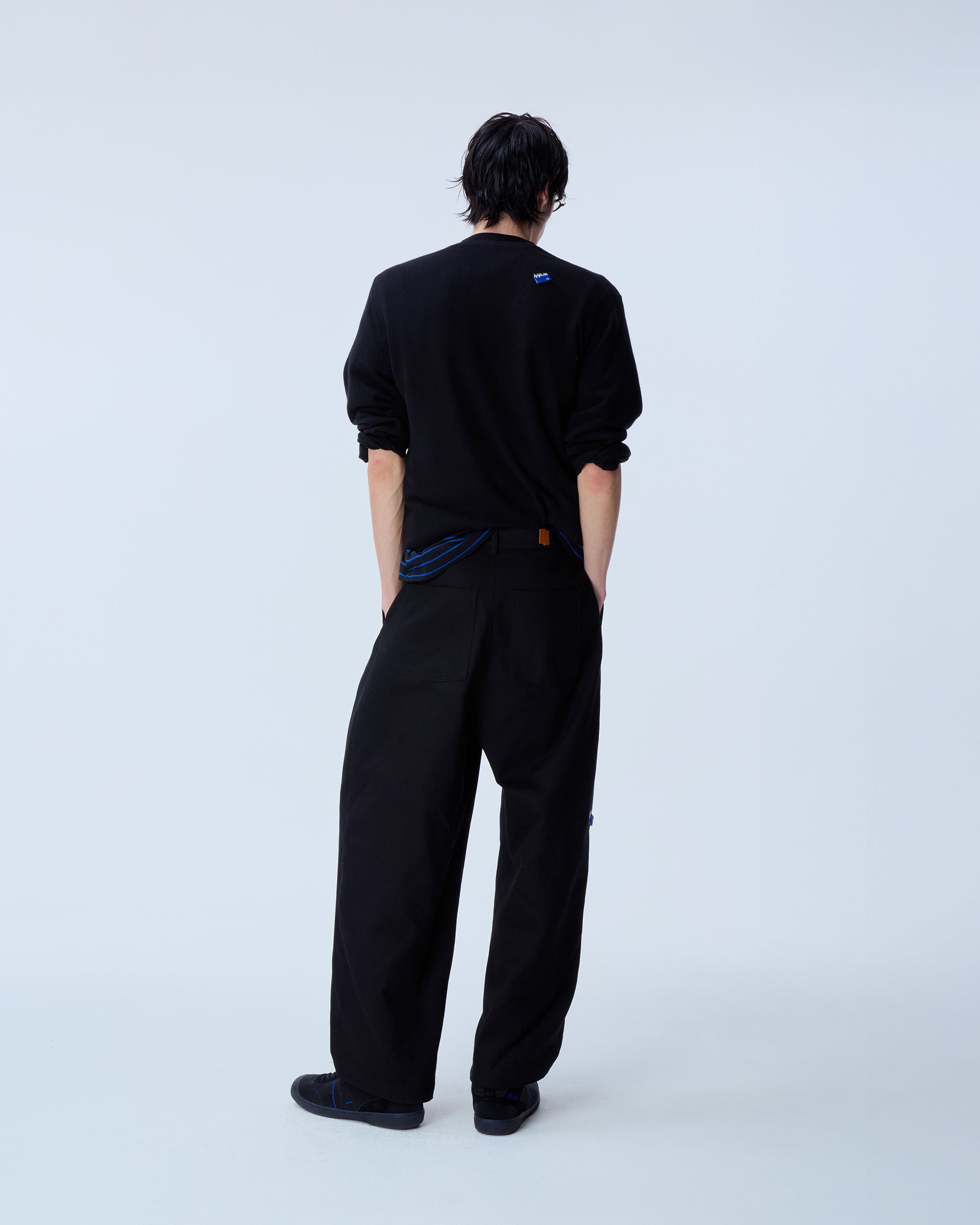 Ader Error - Sig; BL Tag cardigan 01 (Noir) product image 10 | TRAB K-Fashion Australia
