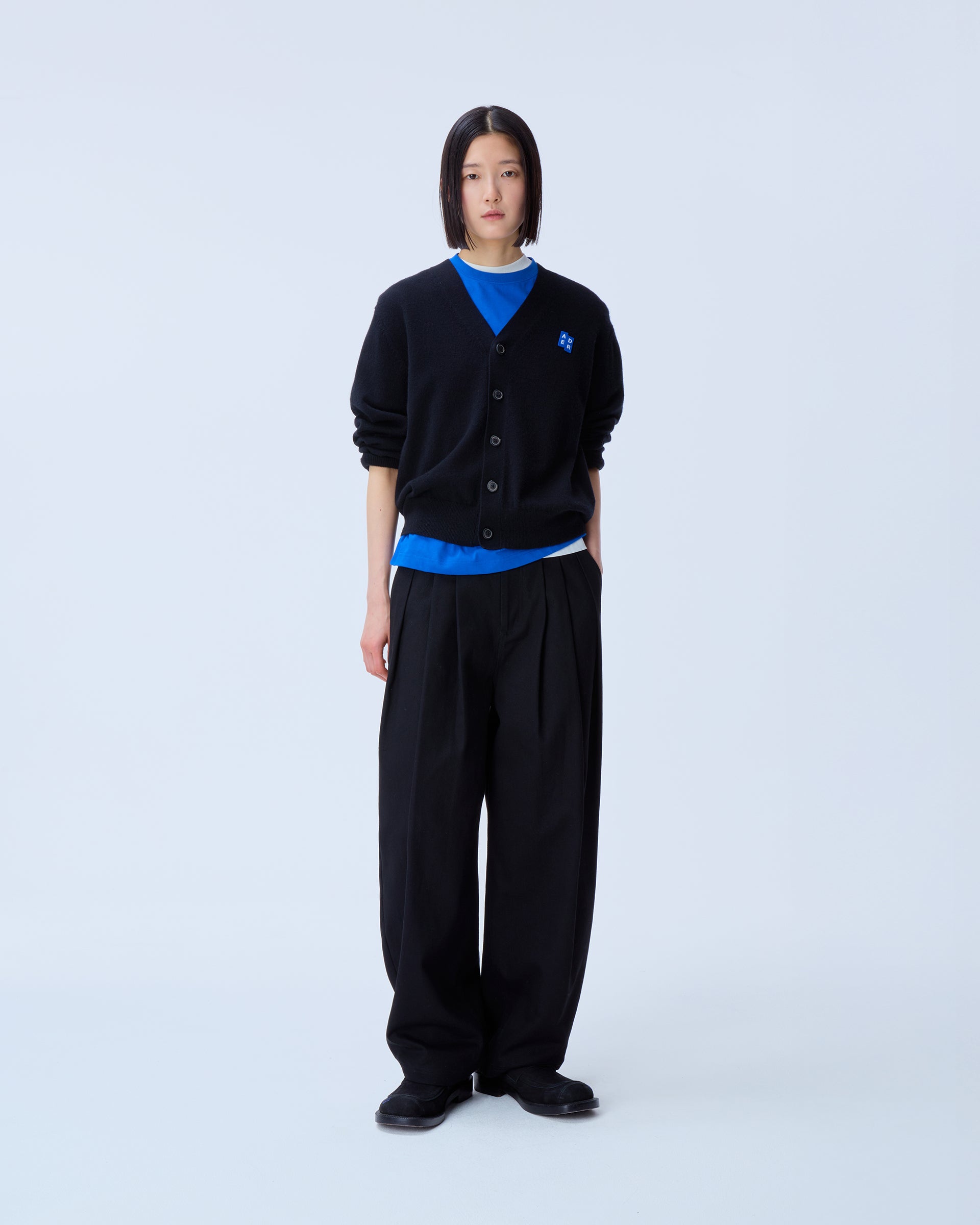 Ader Error - Sig; BL Tag cardigan 01 (Noir) product image 6 | TRAB K-Fashion Australia
