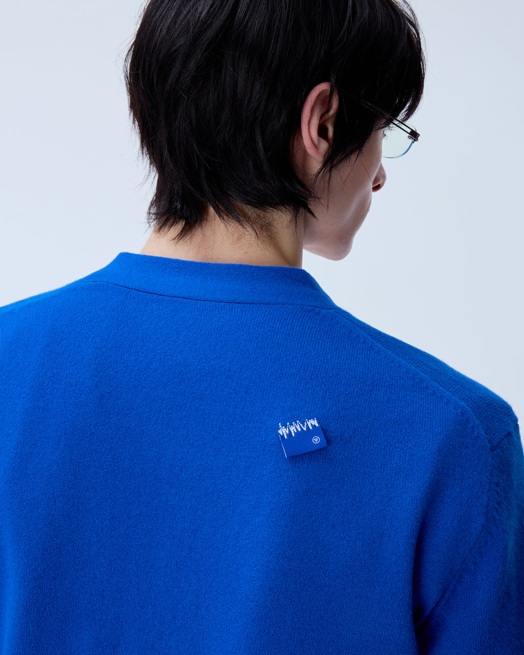 Ader Error - Sig; BL Tag cardigan 01 (Z-Blue) product image 16 | TRAB K-Fashion Australia