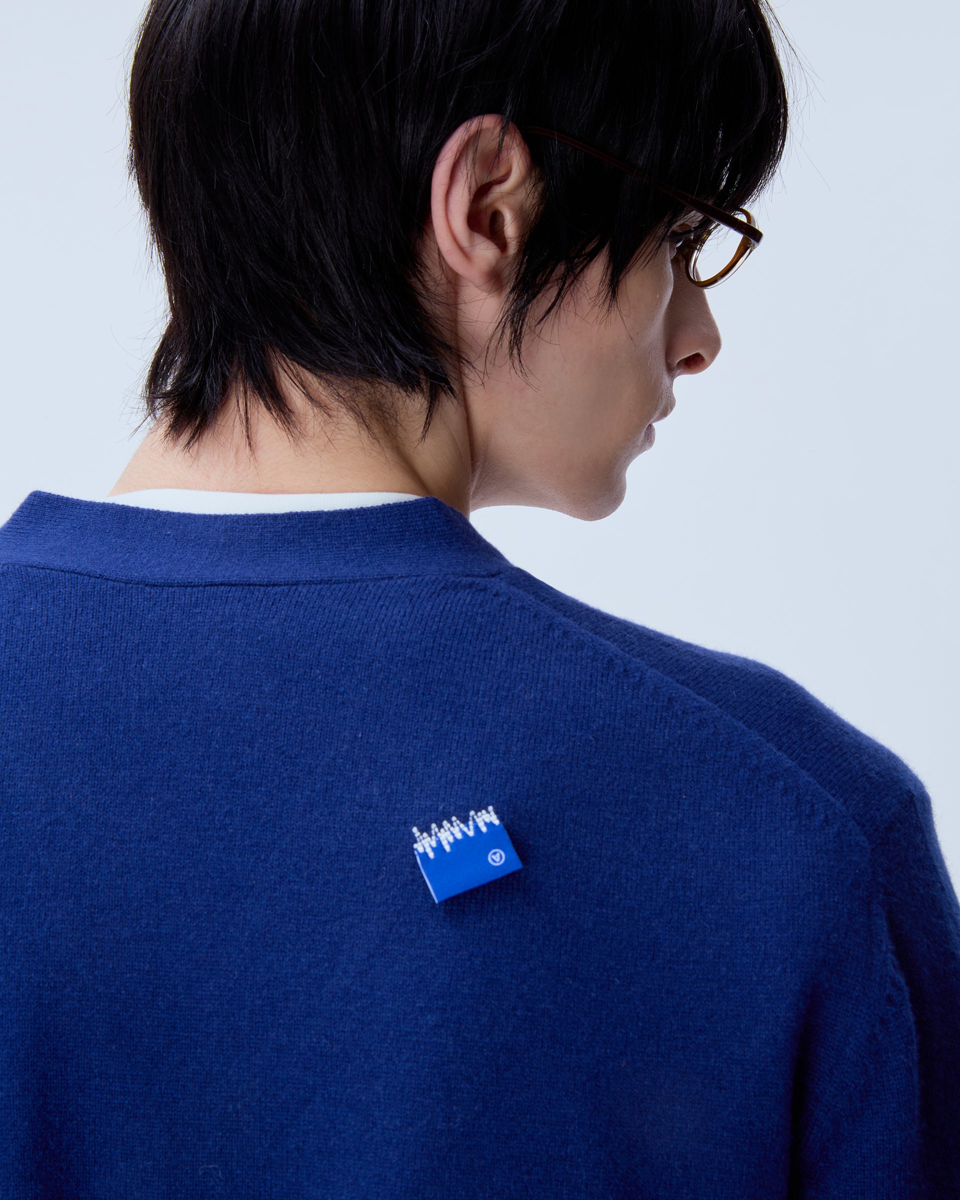 Ader Error - Sig; BL Tag cardigan 01 (Navy) product image 14 | TRAB K-Fashion Australia