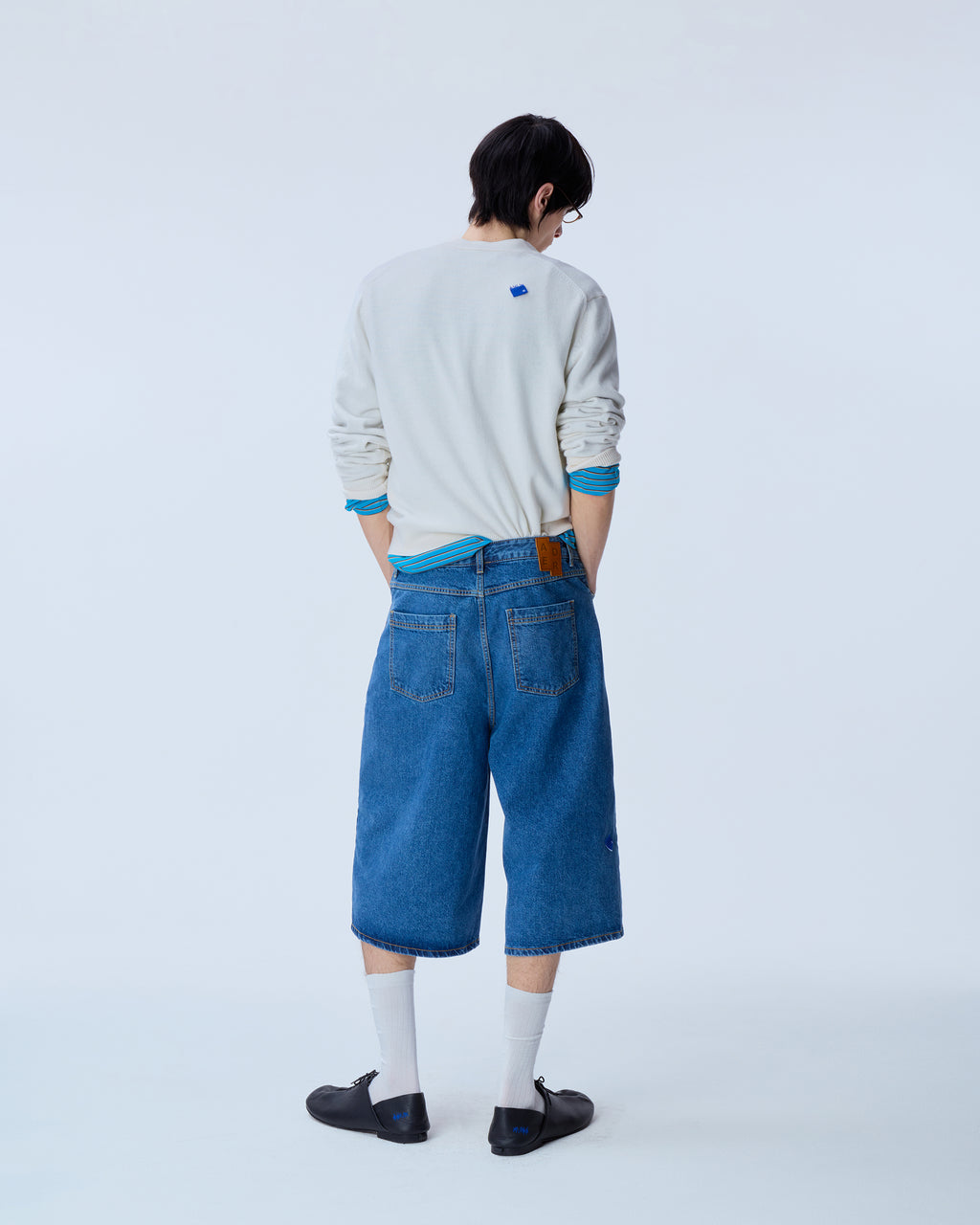 Ader Error - Sig; BL Tag cardigan 01 (Oatmeal) product image 12 | TRAB K-Fashion Australia
