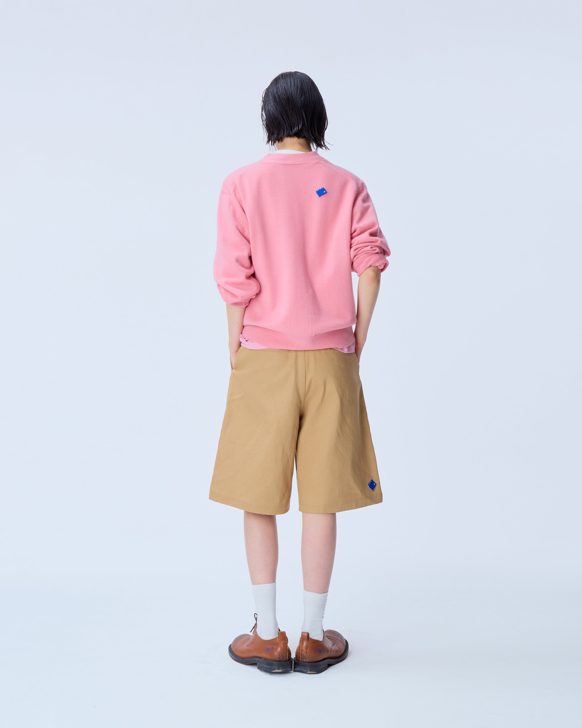 Ader Error - Sig; BL Tag cardigan 01 (Pink) product image 3 | TRAB K-Fashion Australia