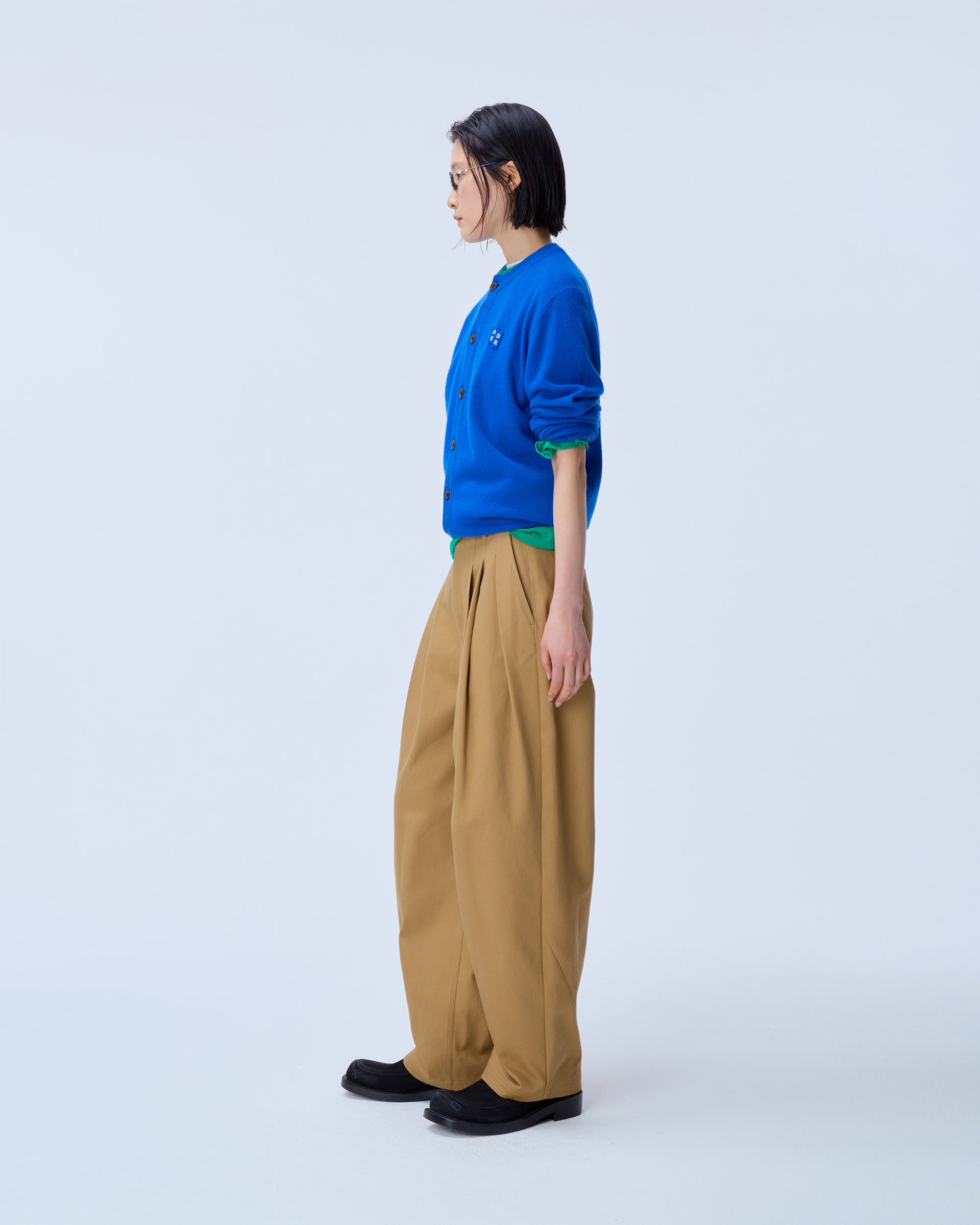 Ader Error - Sig; BL Tag cardigan 02 (Z-Blue) product image 2 | TRAB K-Fashion Australia
