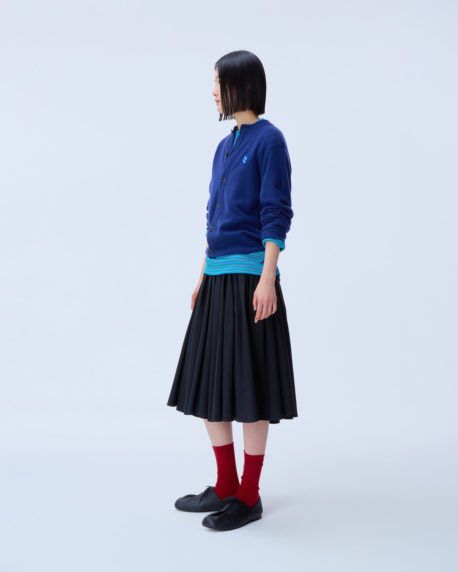 Ader Error - Sig; BL Tag cardigan 02 (Navy) product image 8 | TRAB K-Fashion Australia