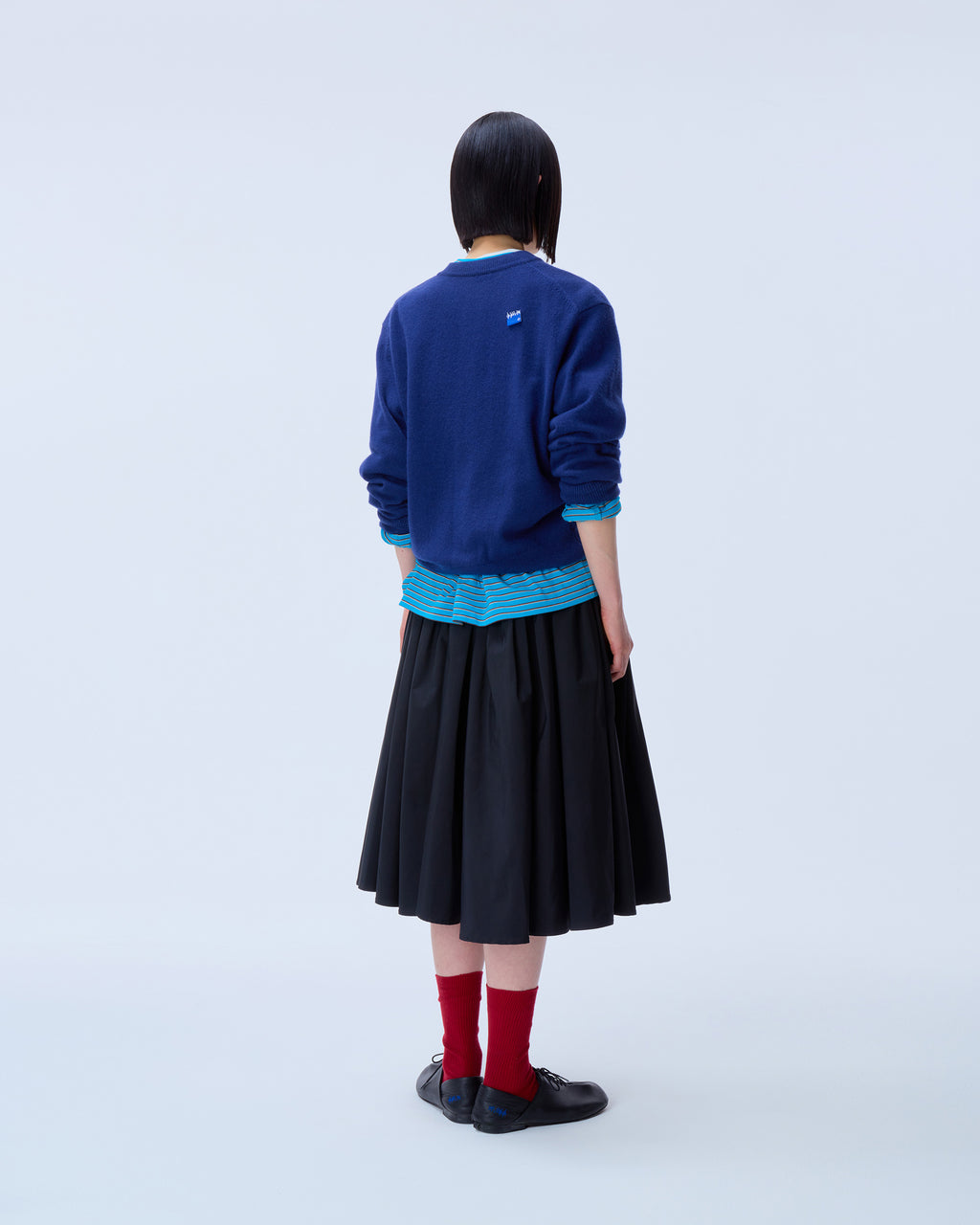 Ader Error - Sig; BL Tag cardigan 02 (Navy) product image 9 | TRAB K-Fashion Australia
