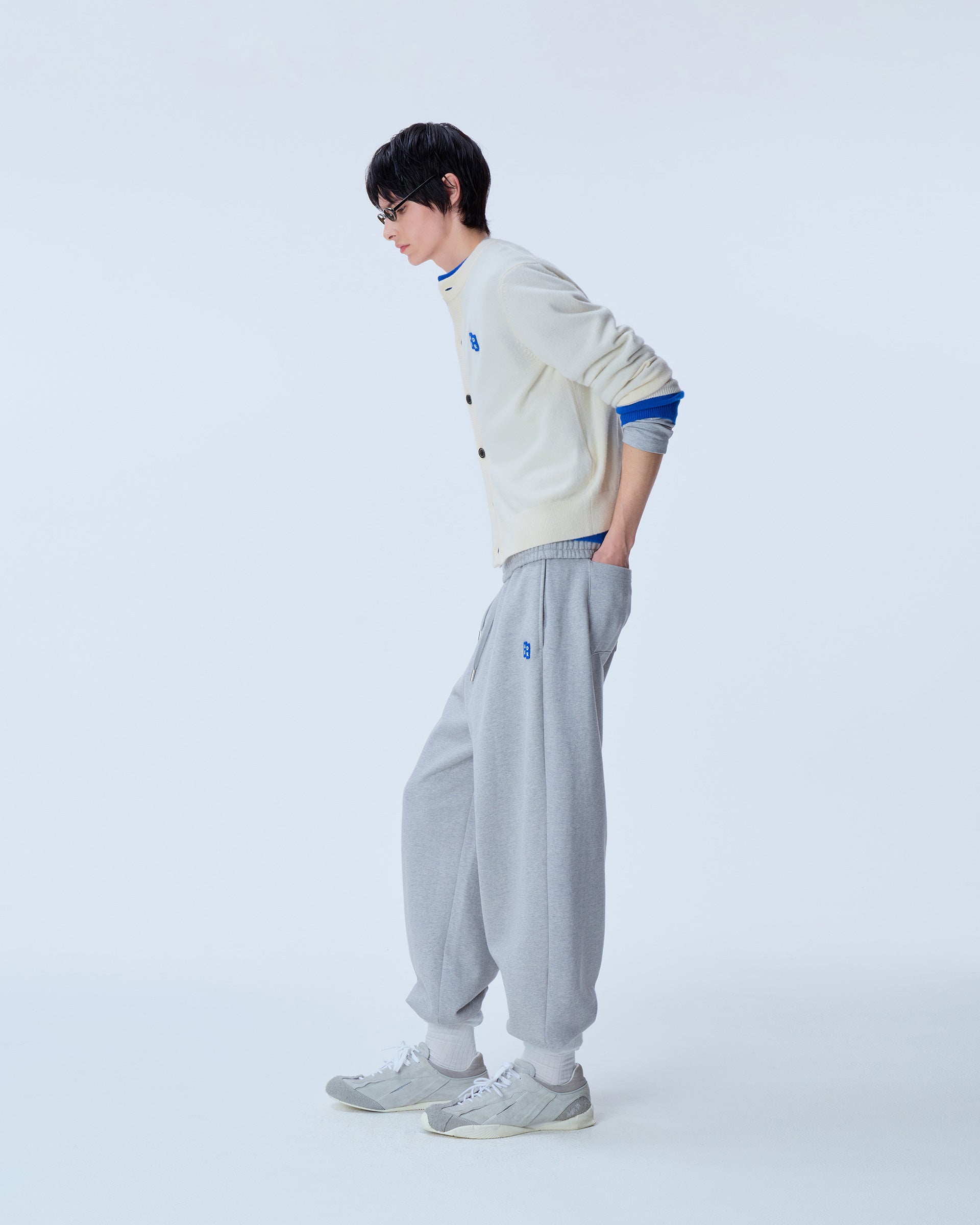 Ader Error - Sig; BL Tag cardigan 02 (Oatmeal) product image 9 | TRAB K-Fashion Australia