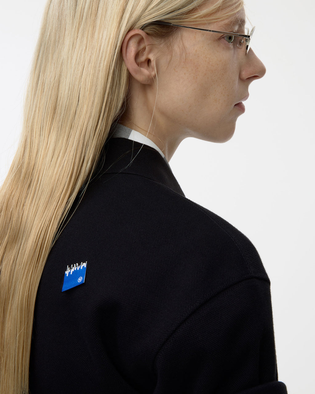 Ader Error - Sig; BL Tag polo t-shirt 01 (Noir) product image 4 | TRAB K-Fashion Australia