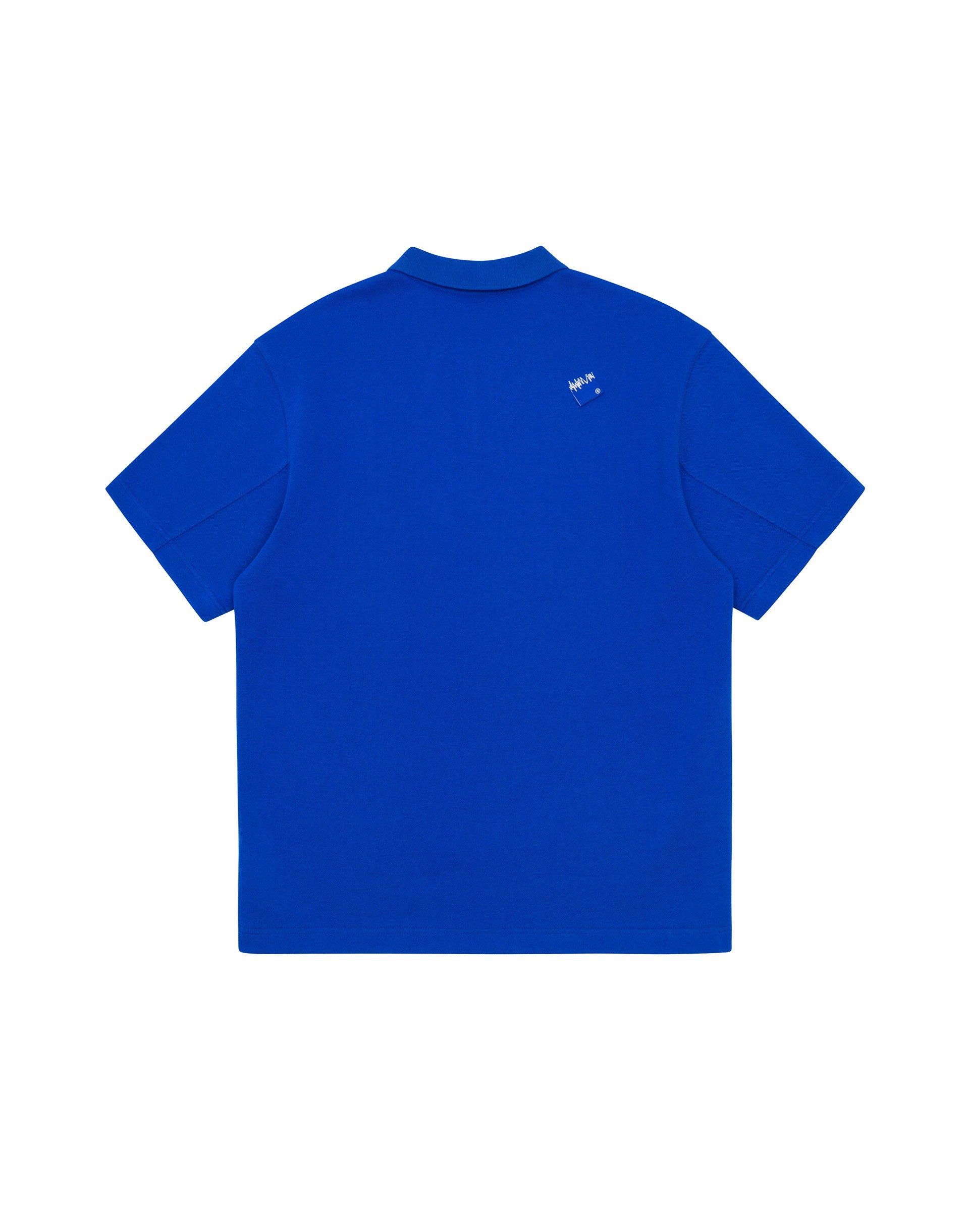 Ader Error - Sig; BL Tag polo t-shirt 01 (Blue) product image 7 | TRAB K-Fashion Australia