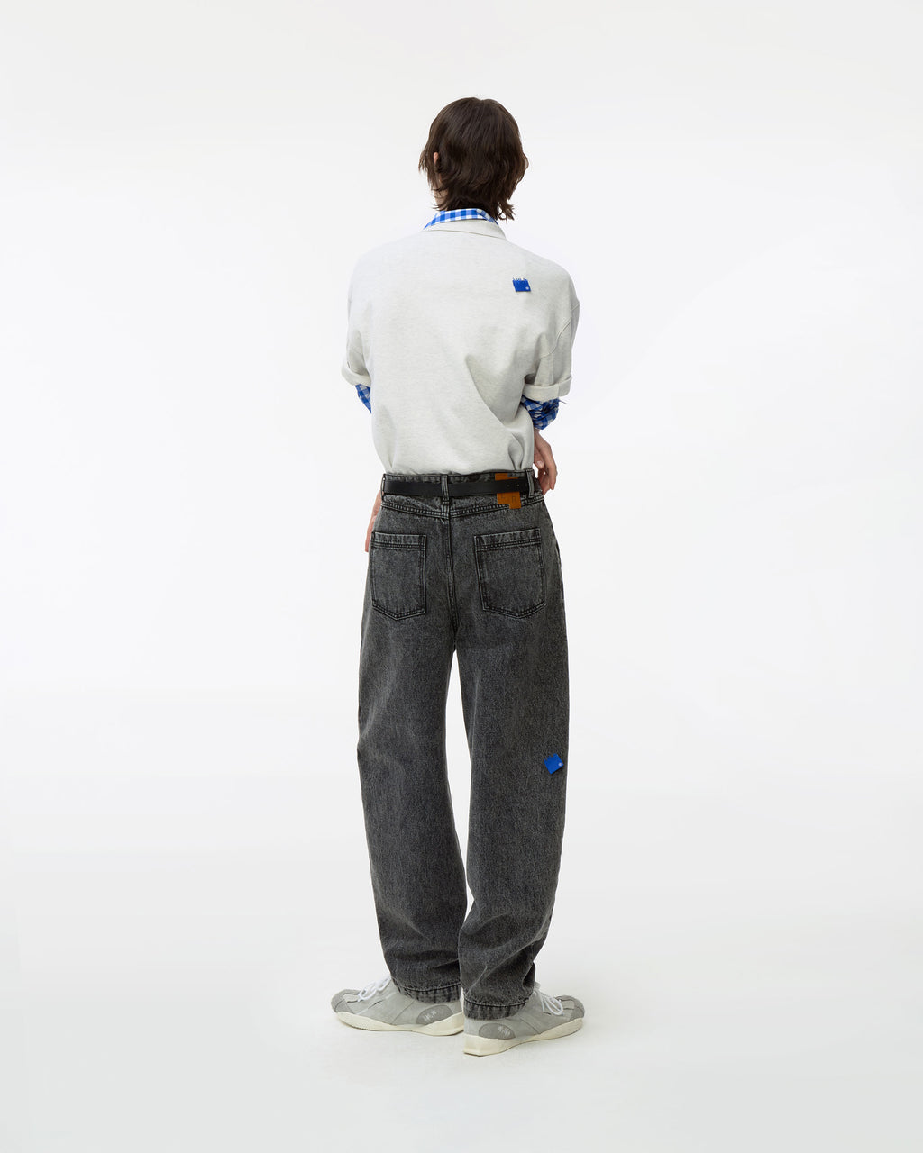 Ader Error - Sig; BL Tag polo t-shirt 01 (Oatmeal) product image 9 | TRAB K-Fashion Australia