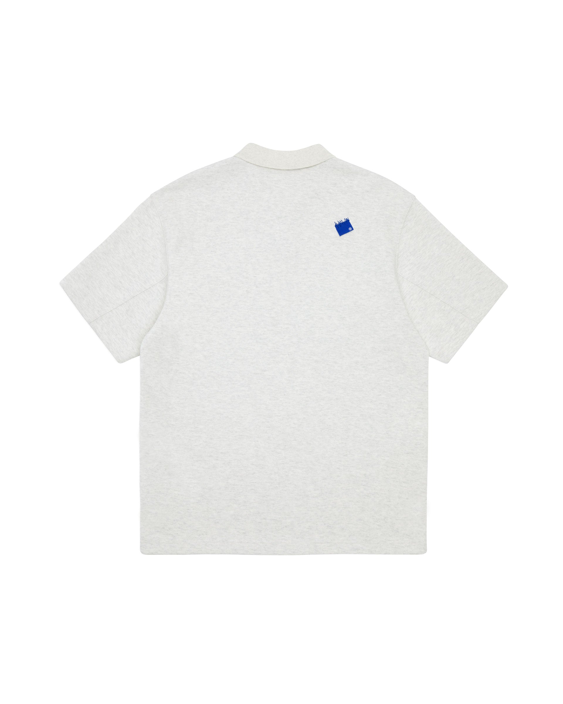 Ader Error - Sig; BL Tag polo t-shirt 01 (Oatmeal) product image 15 | TRAB K-Fashion Australia