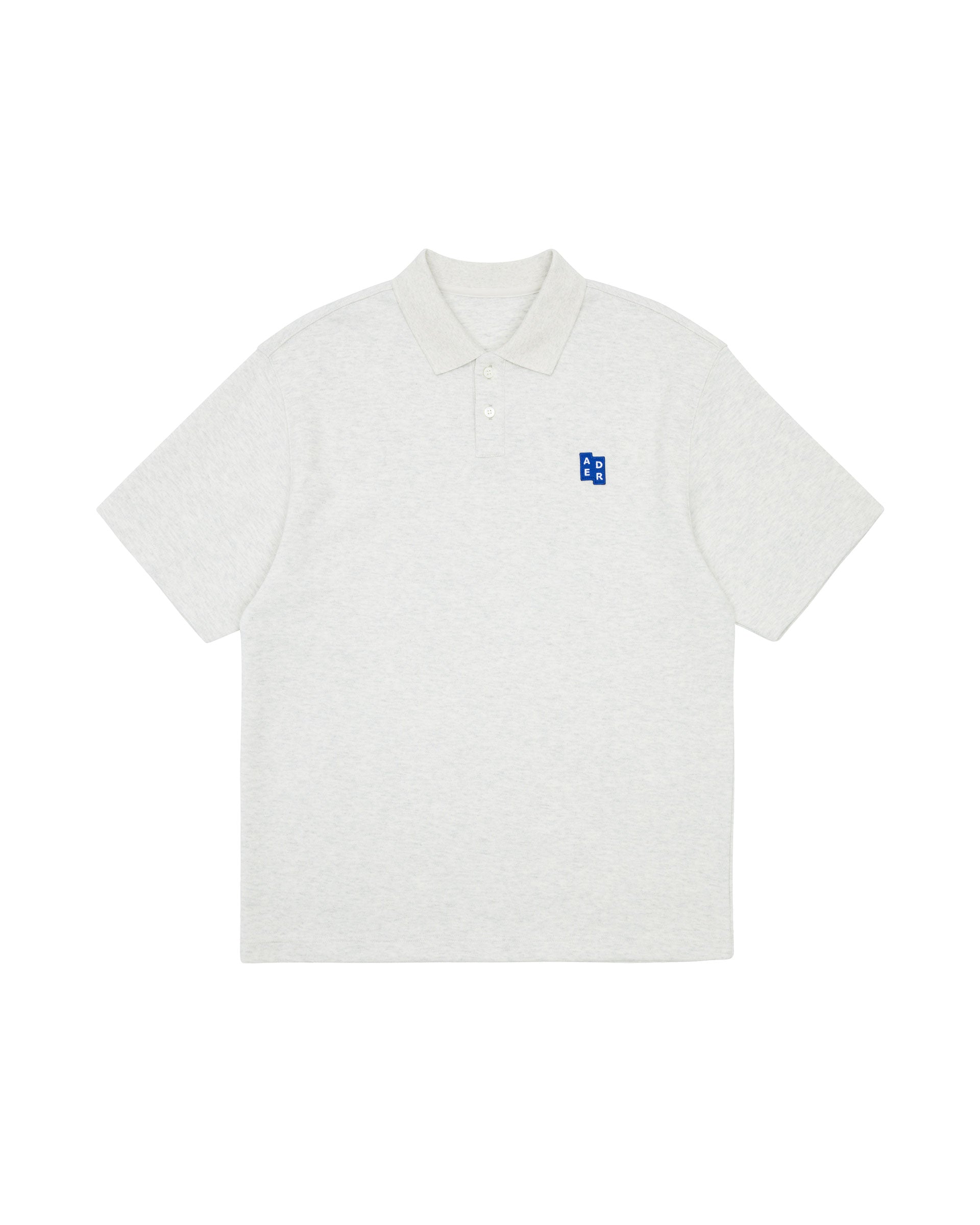 Ader Error - Sig; BL Tag polo t-shirt 01 (Oatmeal) product image 6 | TRAB K-Fashion Australia