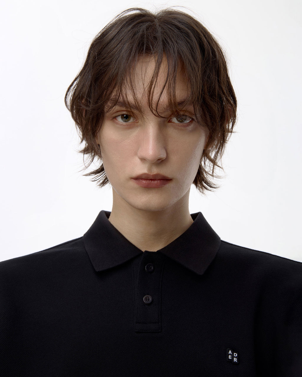 Ader Error - Sig; BL Tag polo t-shirt 02 (Noir) product image 12 | TRAB K-Fashion Australia