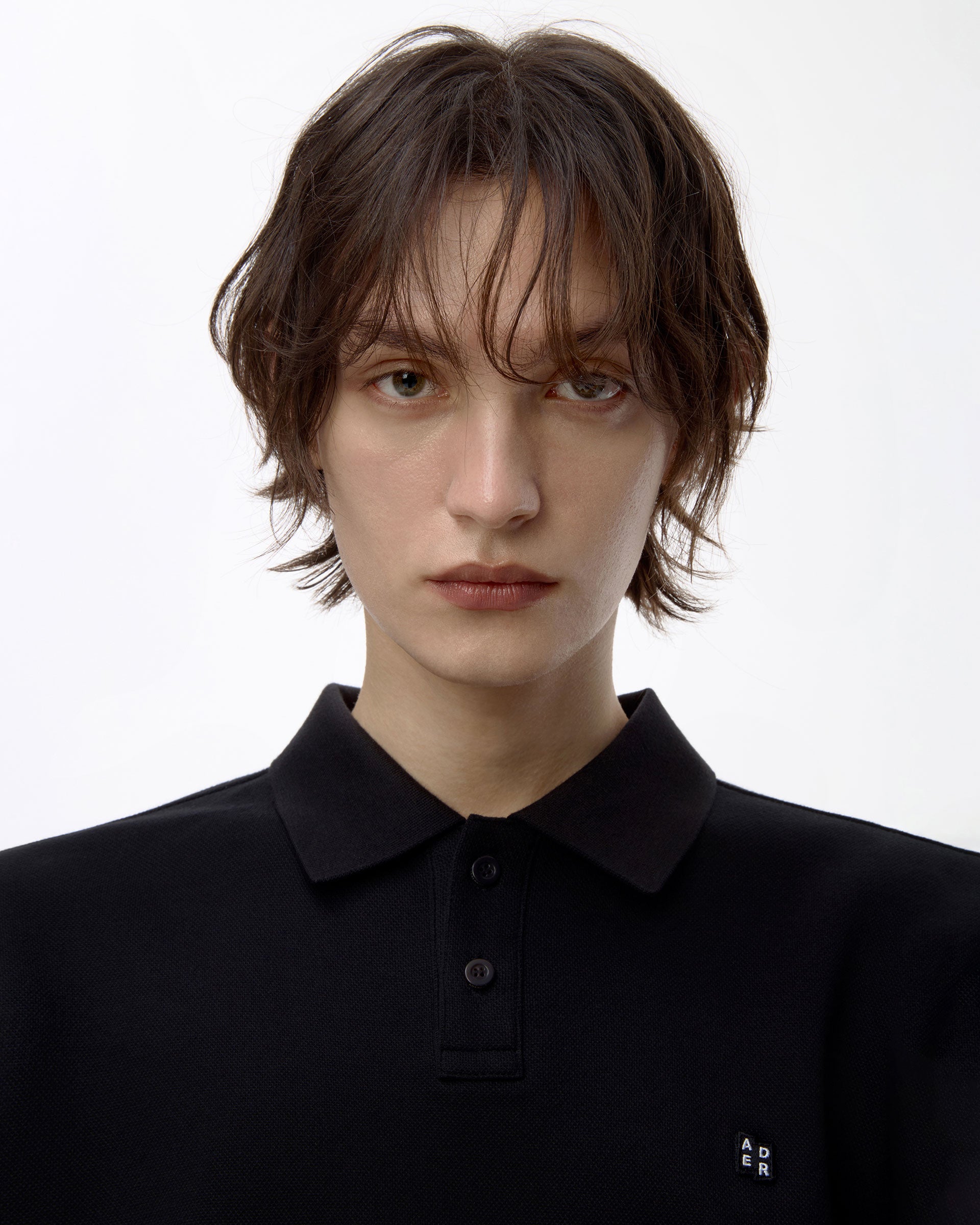 Ader Error - Sig; BL Tag polo t-shirt 02 (Noir) product image 12 | TRAB K-Fashion Australia