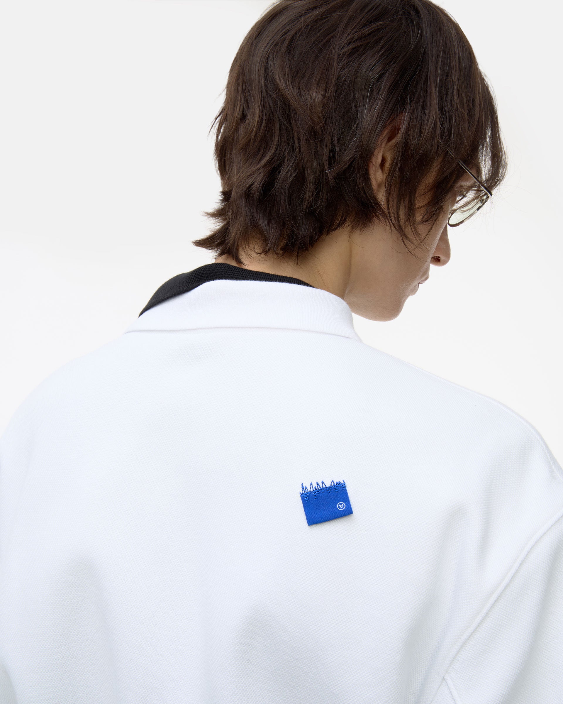 Ader Error - Sig; BL Tag polo t-shirt 02 (Off White) product image 14 | TRAB K-Fashion Australia