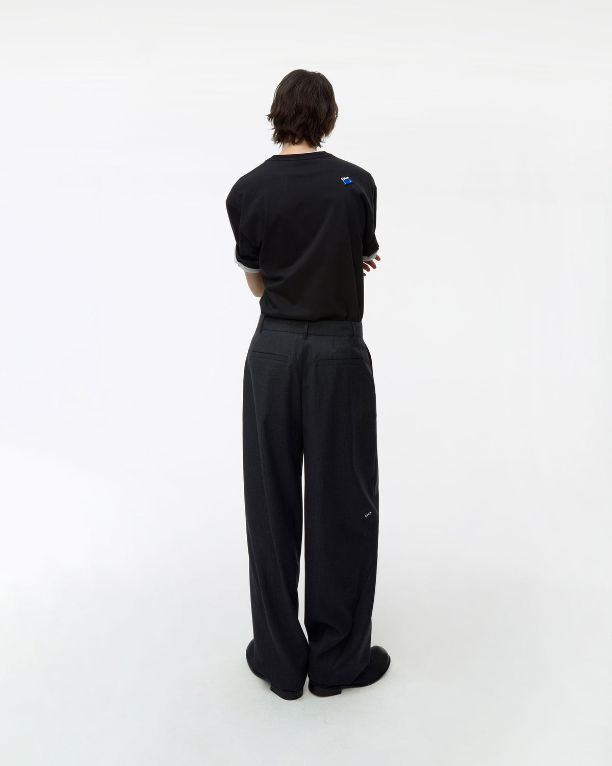 Ader Error - Sig; BL Tag t-shirt 07 (Noir) product image 3 | TRAB K-Fashion Australia