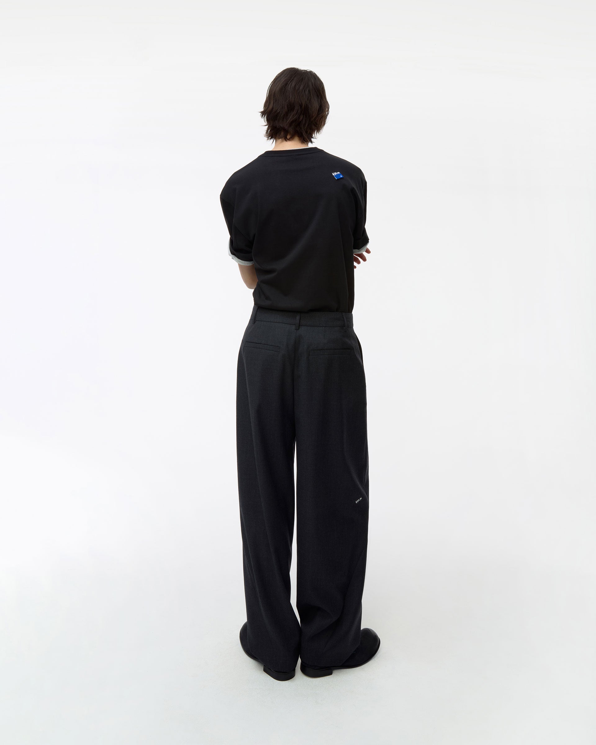 Ader Error - Sig; BL Tag t-shirt 07 (Noir) product image 8 | TRAB K-Fashion Australia