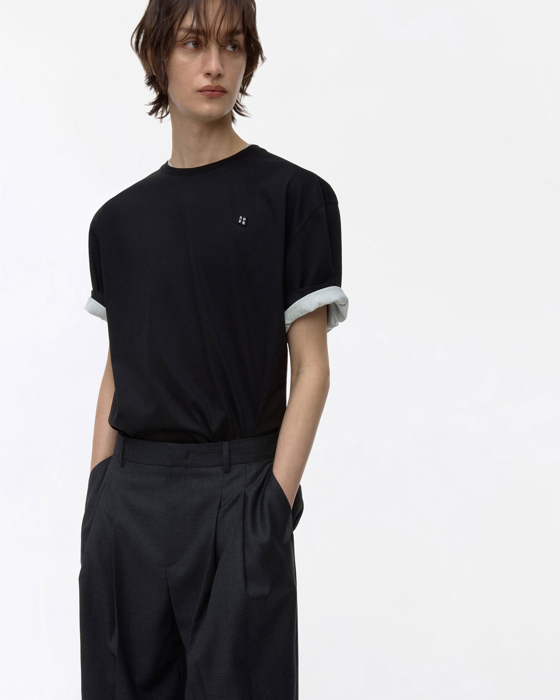 Ader Error - Sig; BL Tag t-shirt 07 (Noir) product image 9 | TRAB K-Fashion Australia