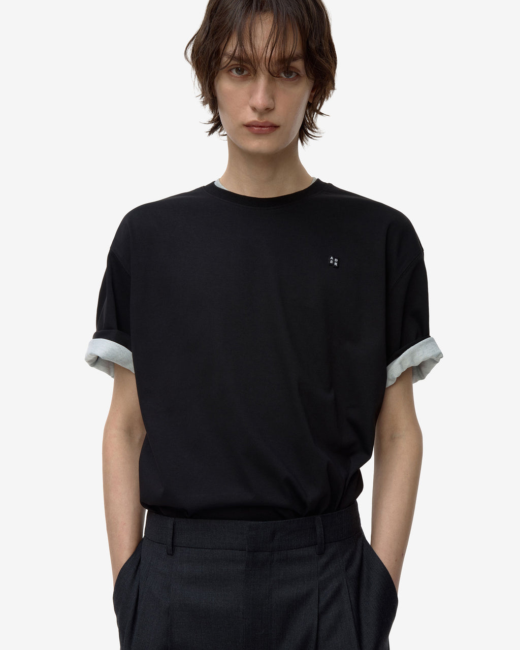 Ader Error - Sig; BL Tag t-shirt 07 (Noir) product image 10 | TRAB K-Fashion Australia