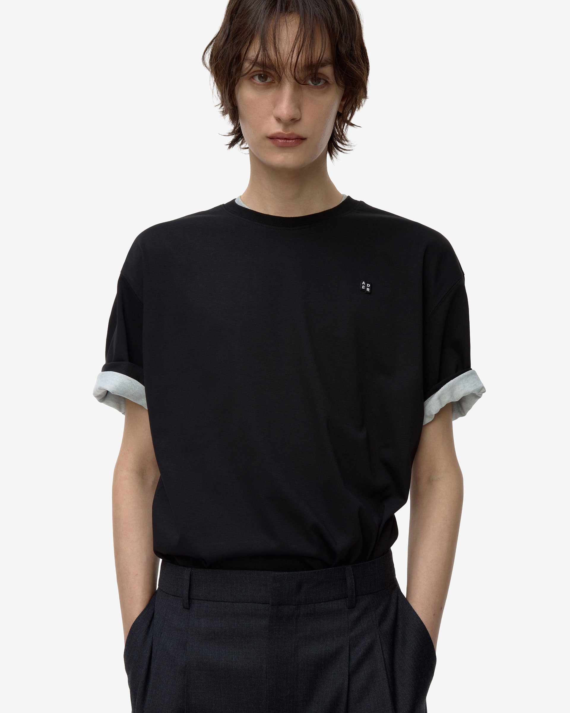 Ader Error - Sig; BL Tag t-shirt 07 (Noir) product image 10 | TRAB K-Fashion Australia