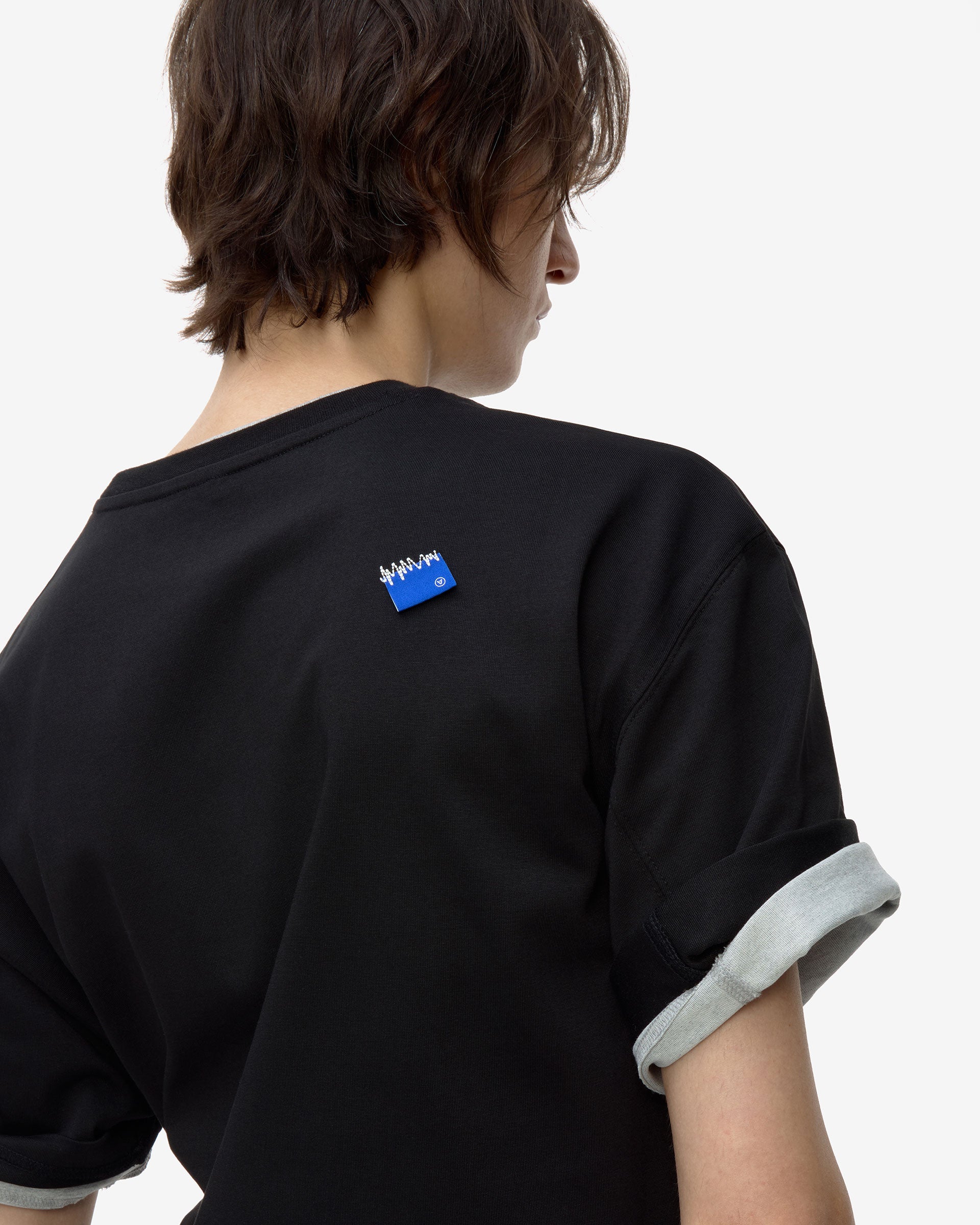 Ader Error - Sig; BL Tag t-shirt 07 (Noir) product image 11 | TRAB K-Fashion Australia